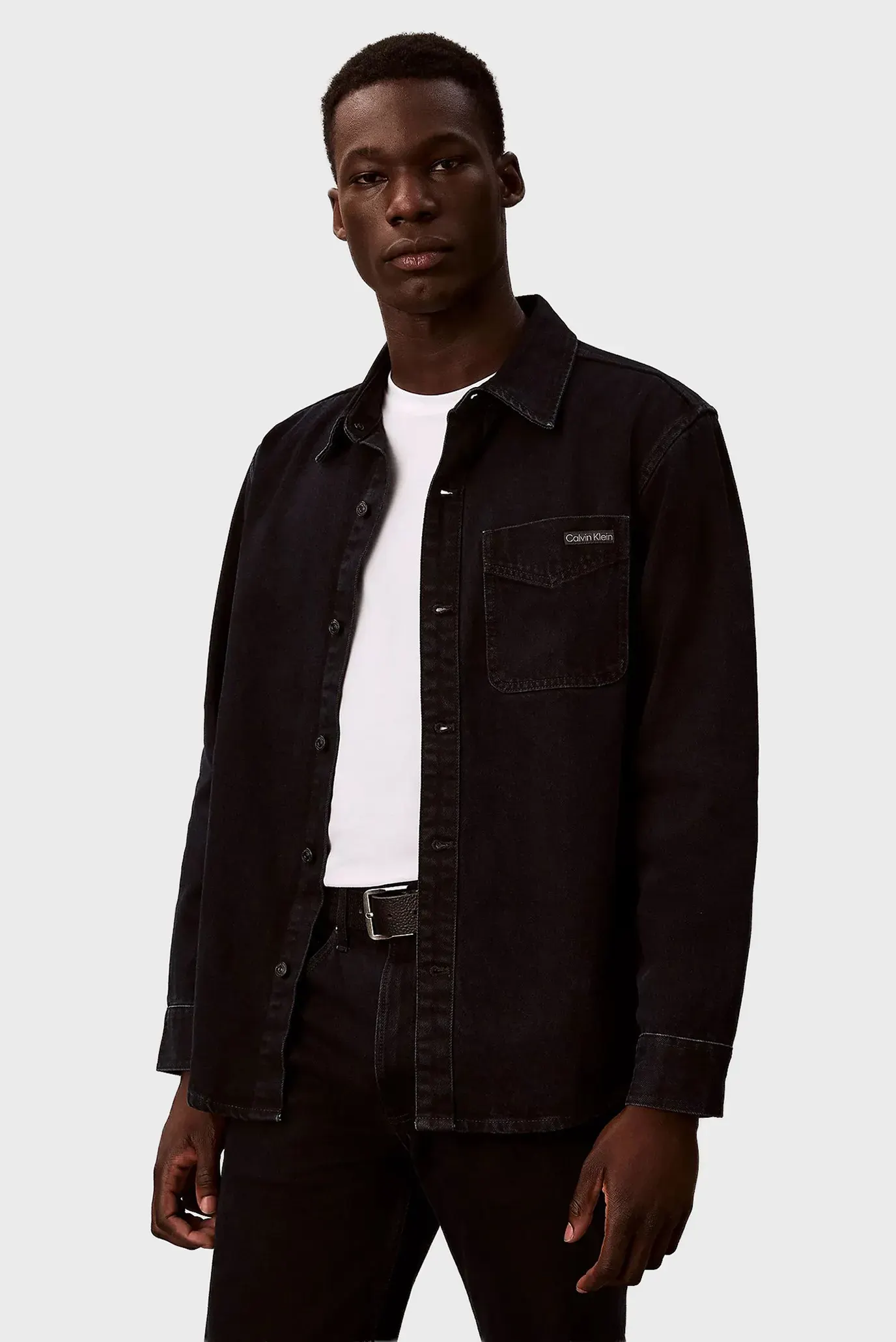 Рубашка/BLUE BLACK STONE 90S OVERSHIRT 1