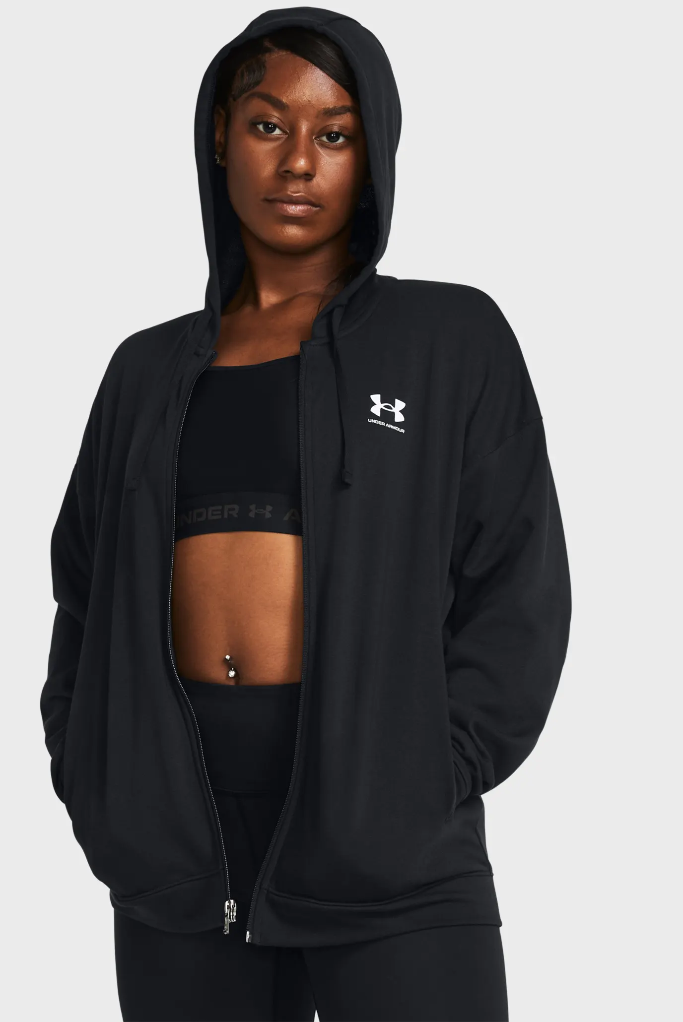 Худи UA Rival Terry OS FZ Hooded 1