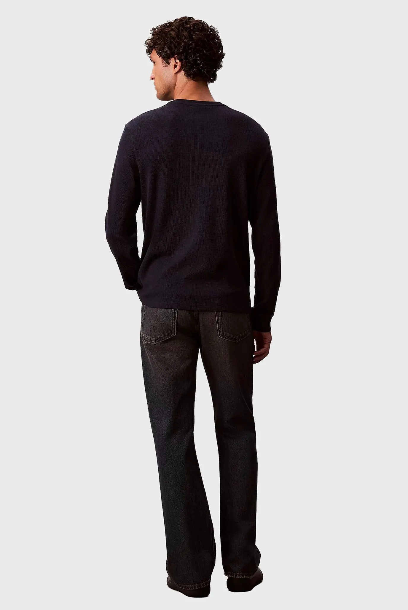 Лонгслив LS WAFFLE BADGE CREWNK TEE 3