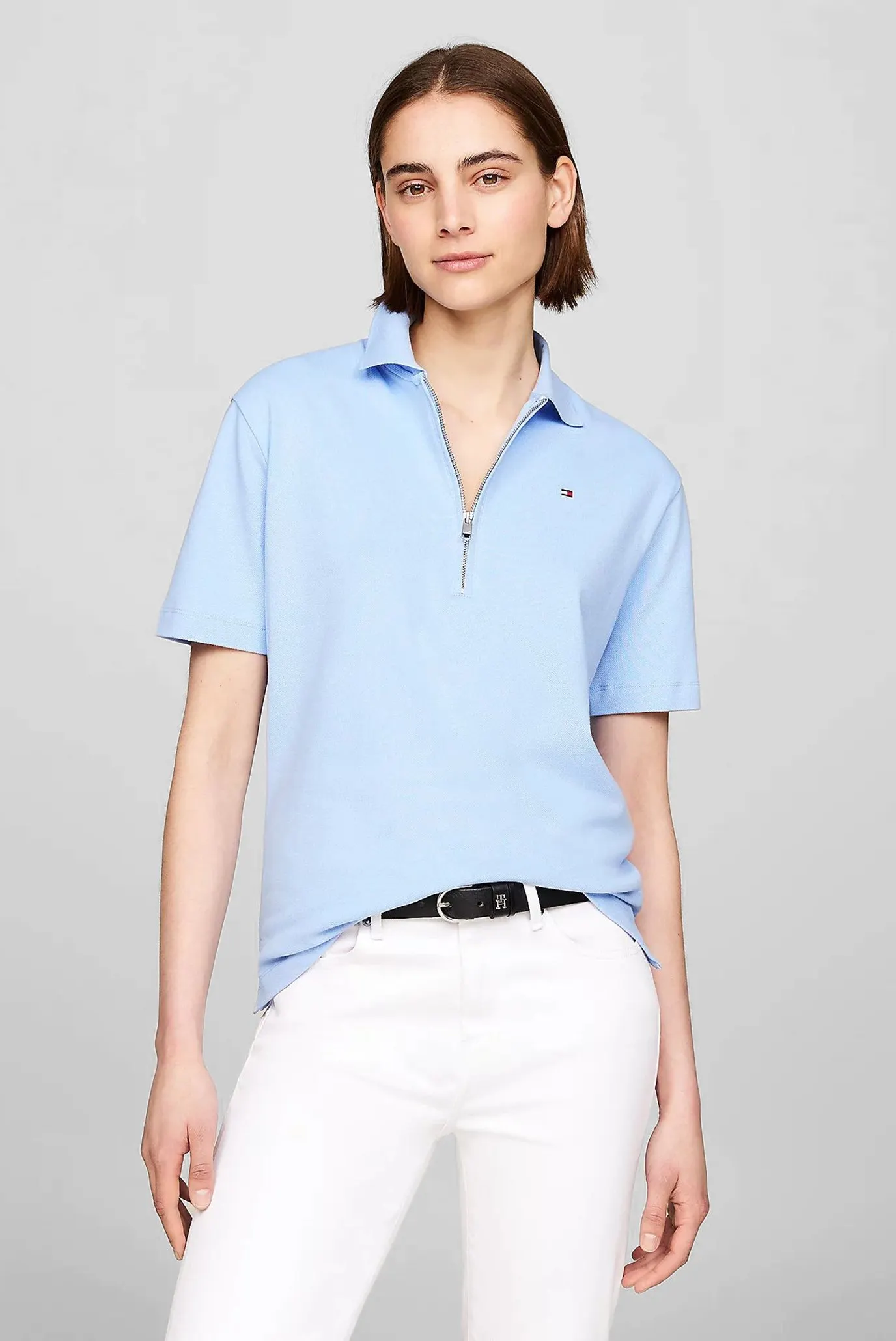 Поло OPEN NK ZIP RENEWCELL POLO SS 1