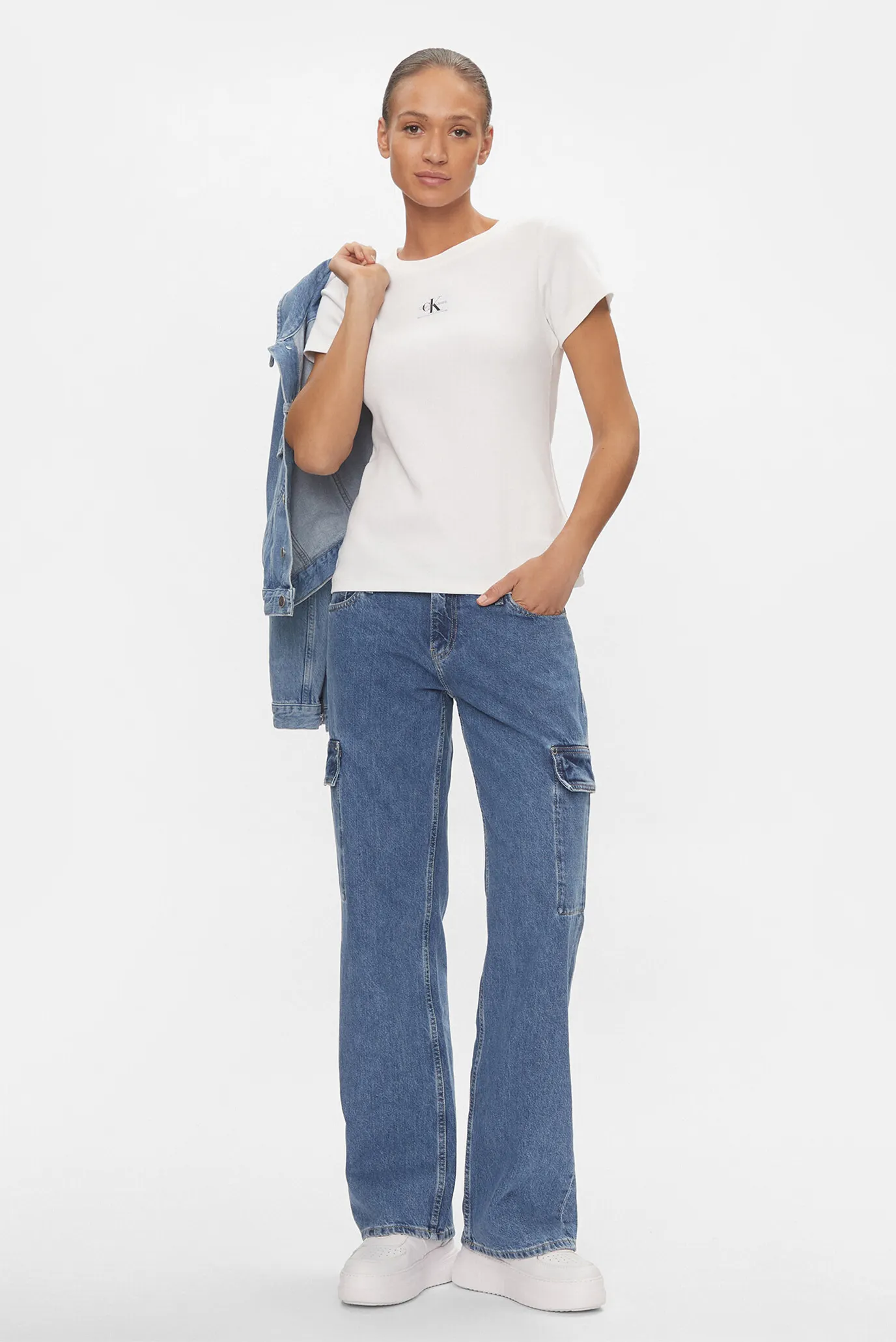 Jins shim EXTREME LOW RISE BAGGY CARGO 2