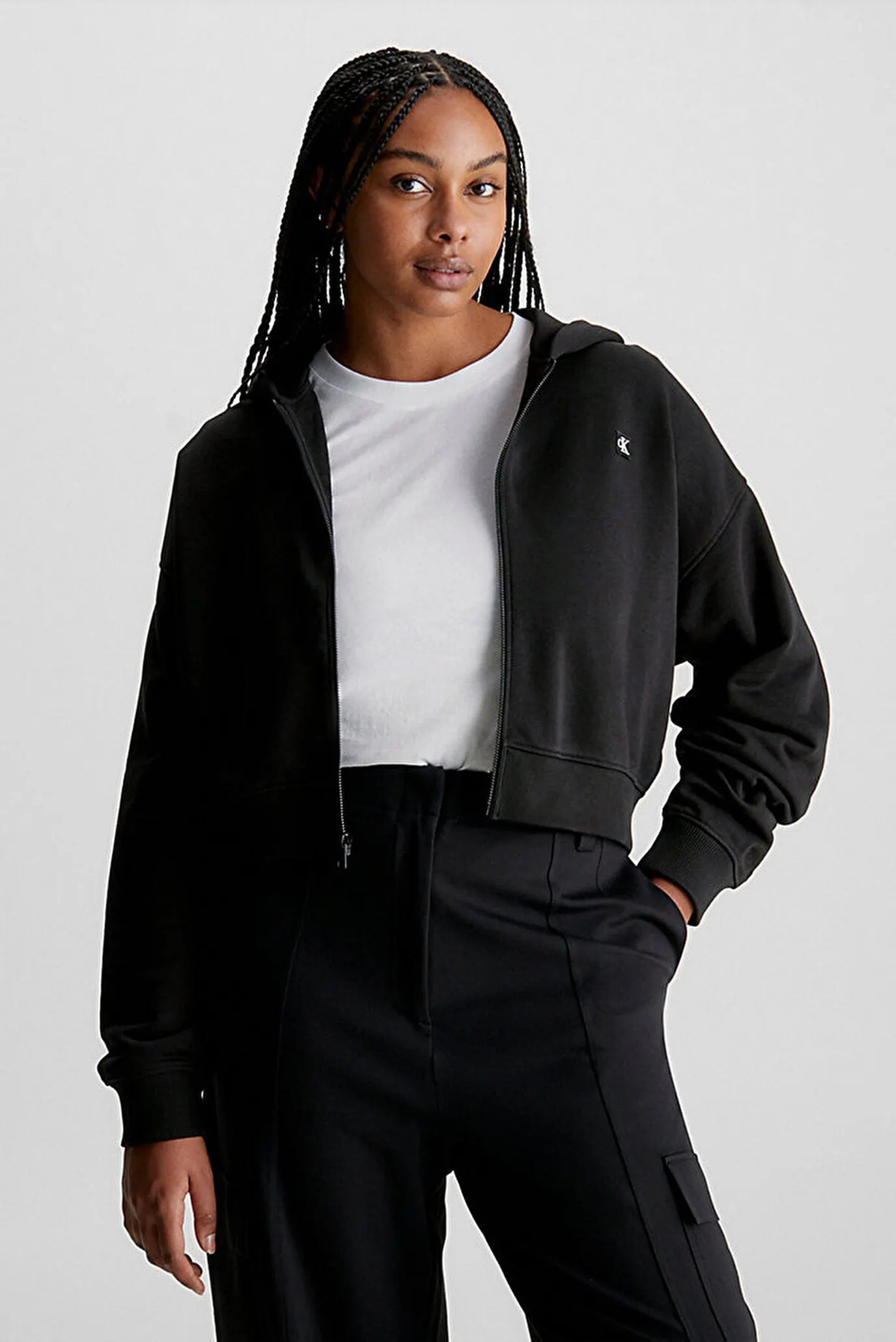 Реглан CK EMBRO BADGE ZIP-THROUGH 4