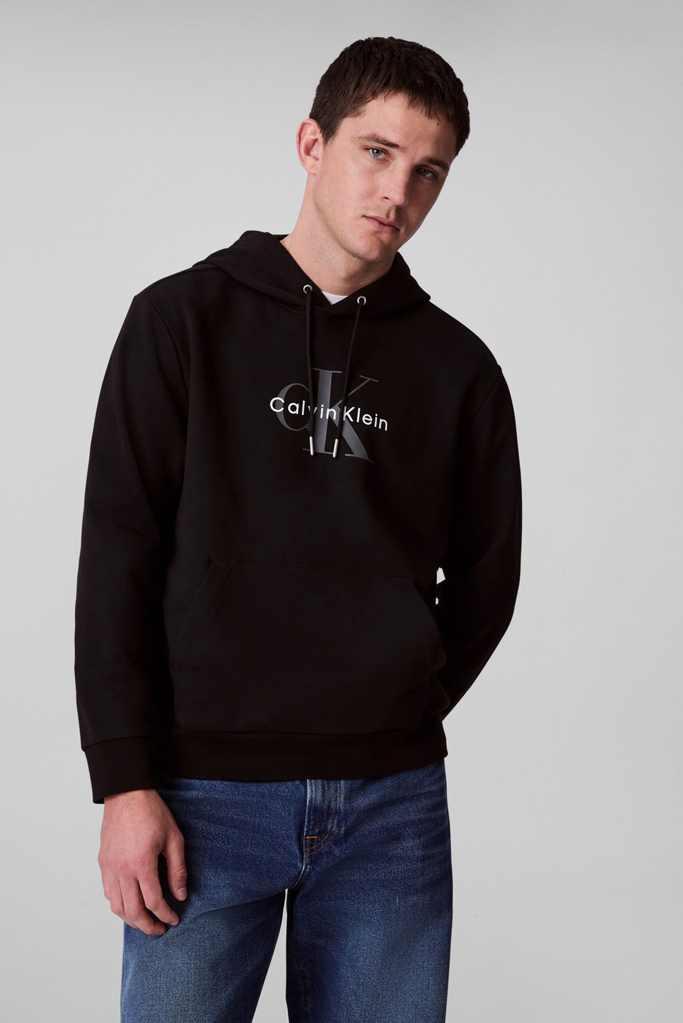 Hudi LS EU MONOLOGO 350TERRY HOODIECalvin Klein Jeans Hudi LS EU MONOLOGO 350TERRY HOODIE 4