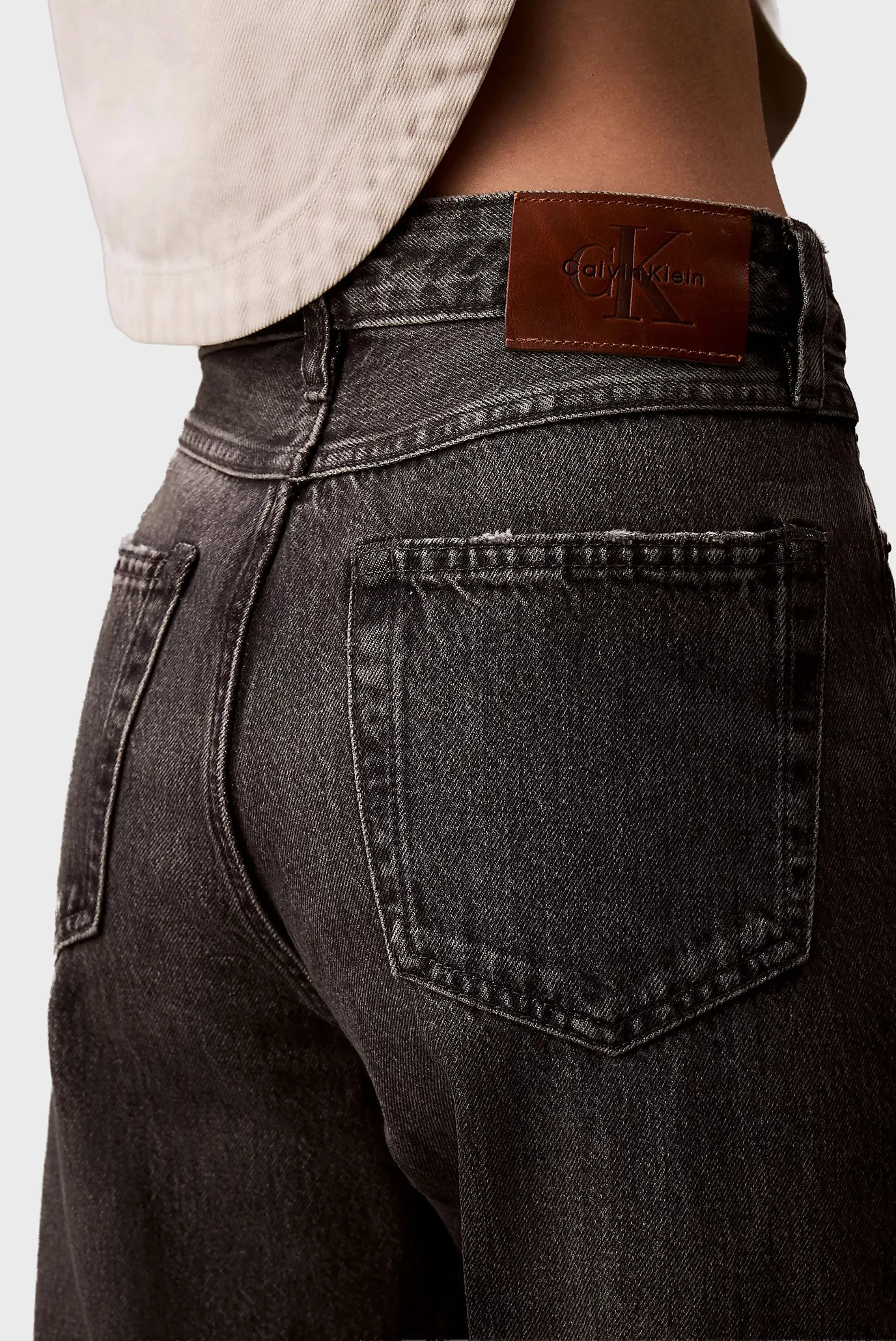 Jins shim SIGNATURE 90s STRAIGHT BLACK FOG 6