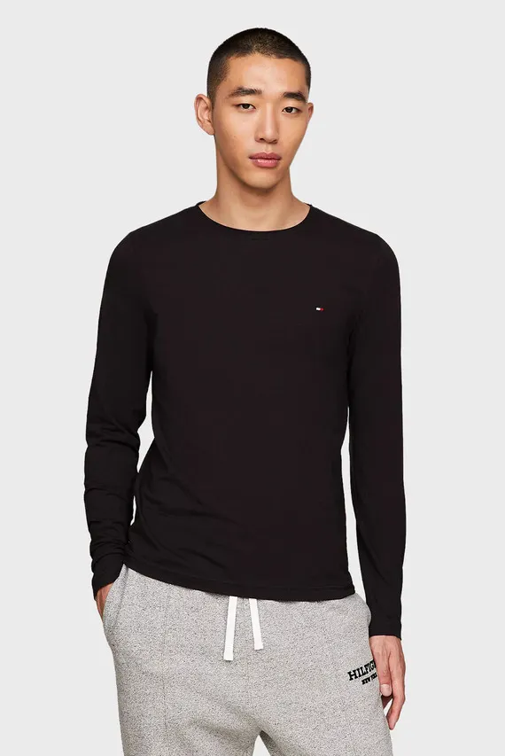 Лонгслив STRETCH SLIM FIT LONG SLEEVE TEE Tommy Hilfiger