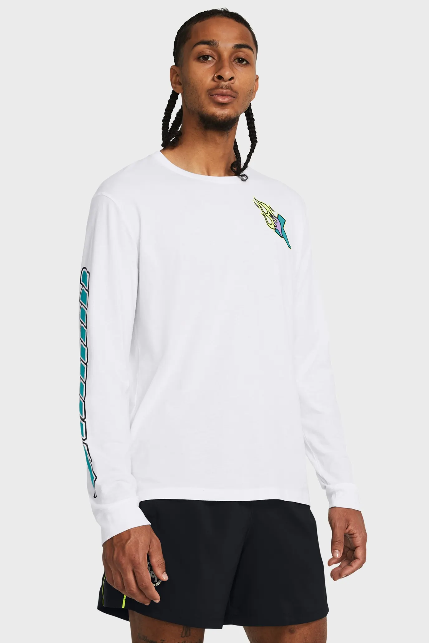 Uzun yengli futbolka UA RUN ANYWHERE LS 2