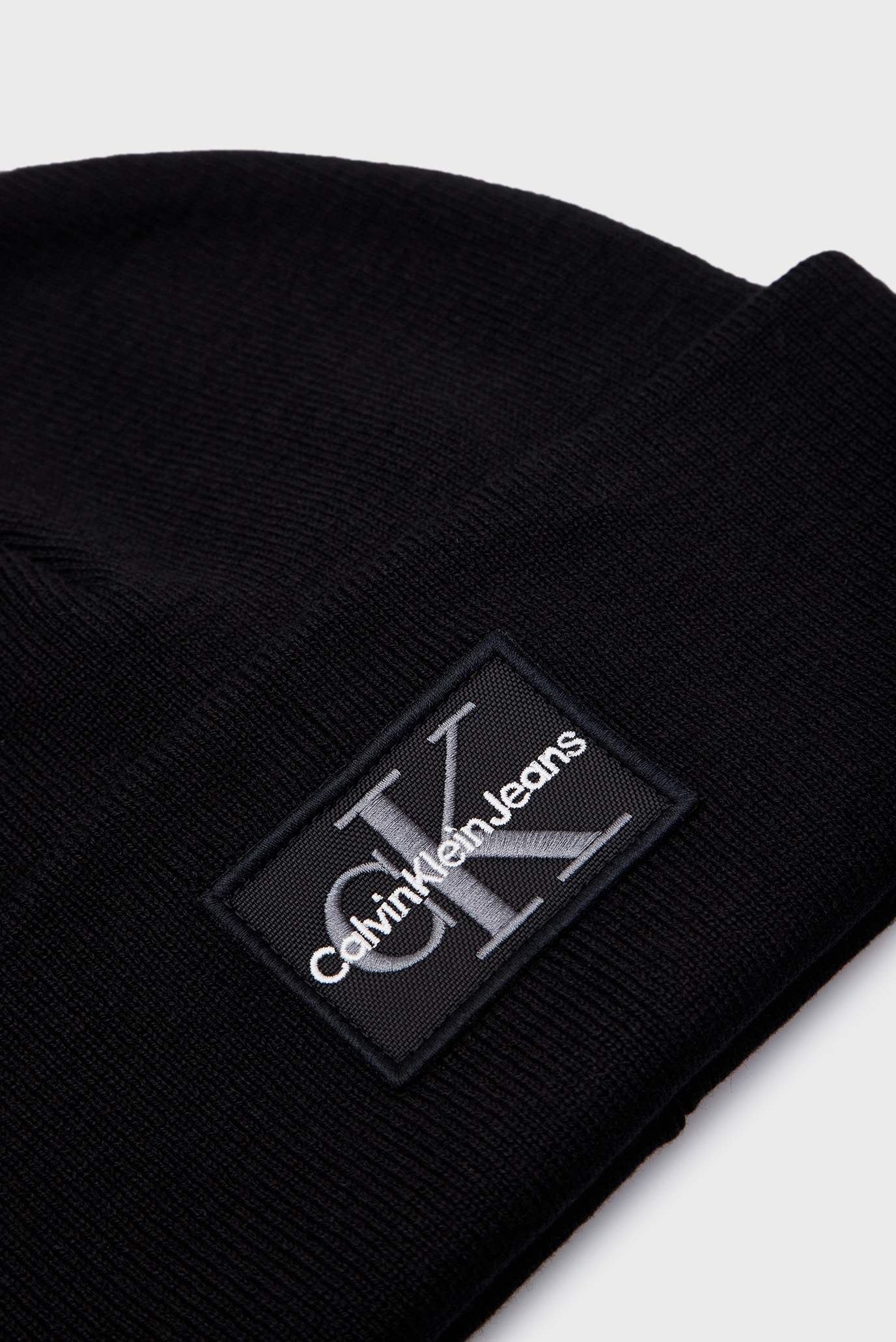 Shapka MONO LOGO PATCH BEANIE 3