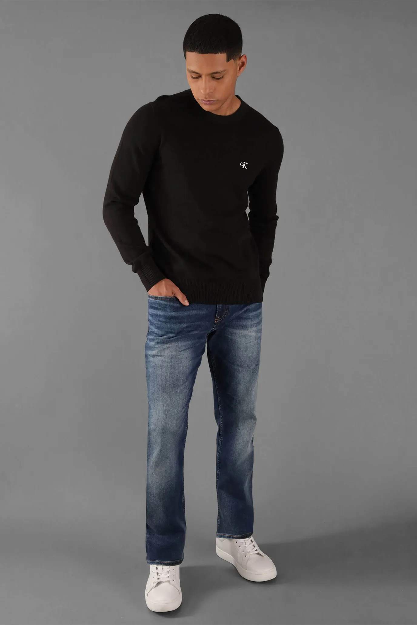 Sviter MODERN CREW NECK SWEATER 2