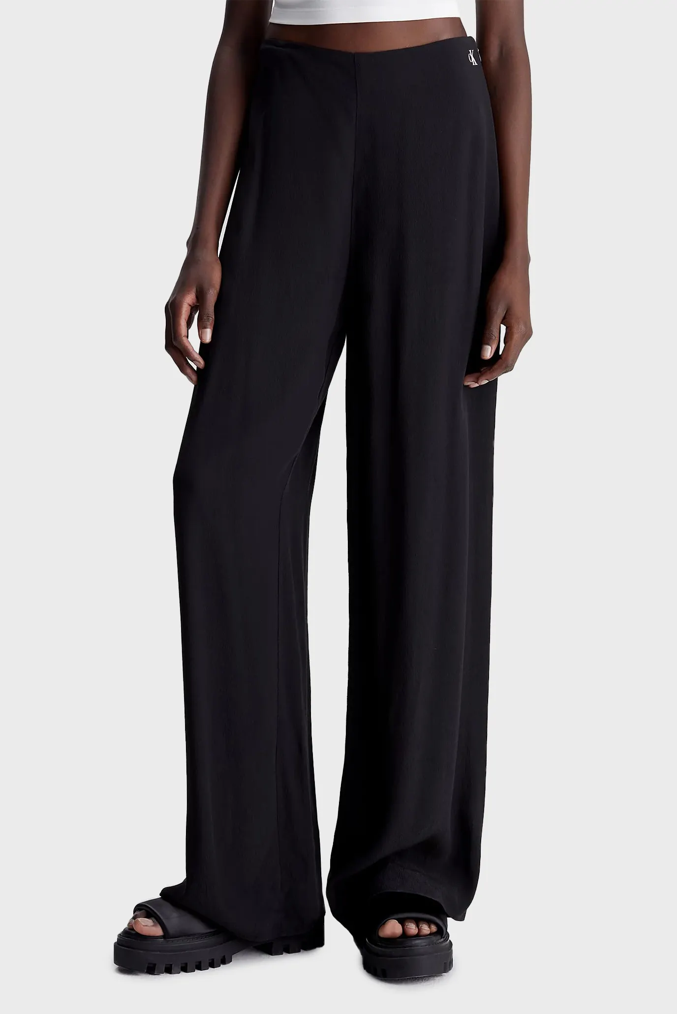 Ishton CHIFFON WIDE LEG PANT 1