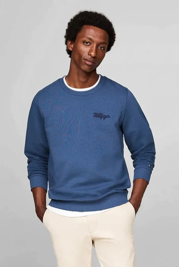Svitshot HILFIGER CHAINSTITCH SWEATSHIRT Tommy Hilfiger
