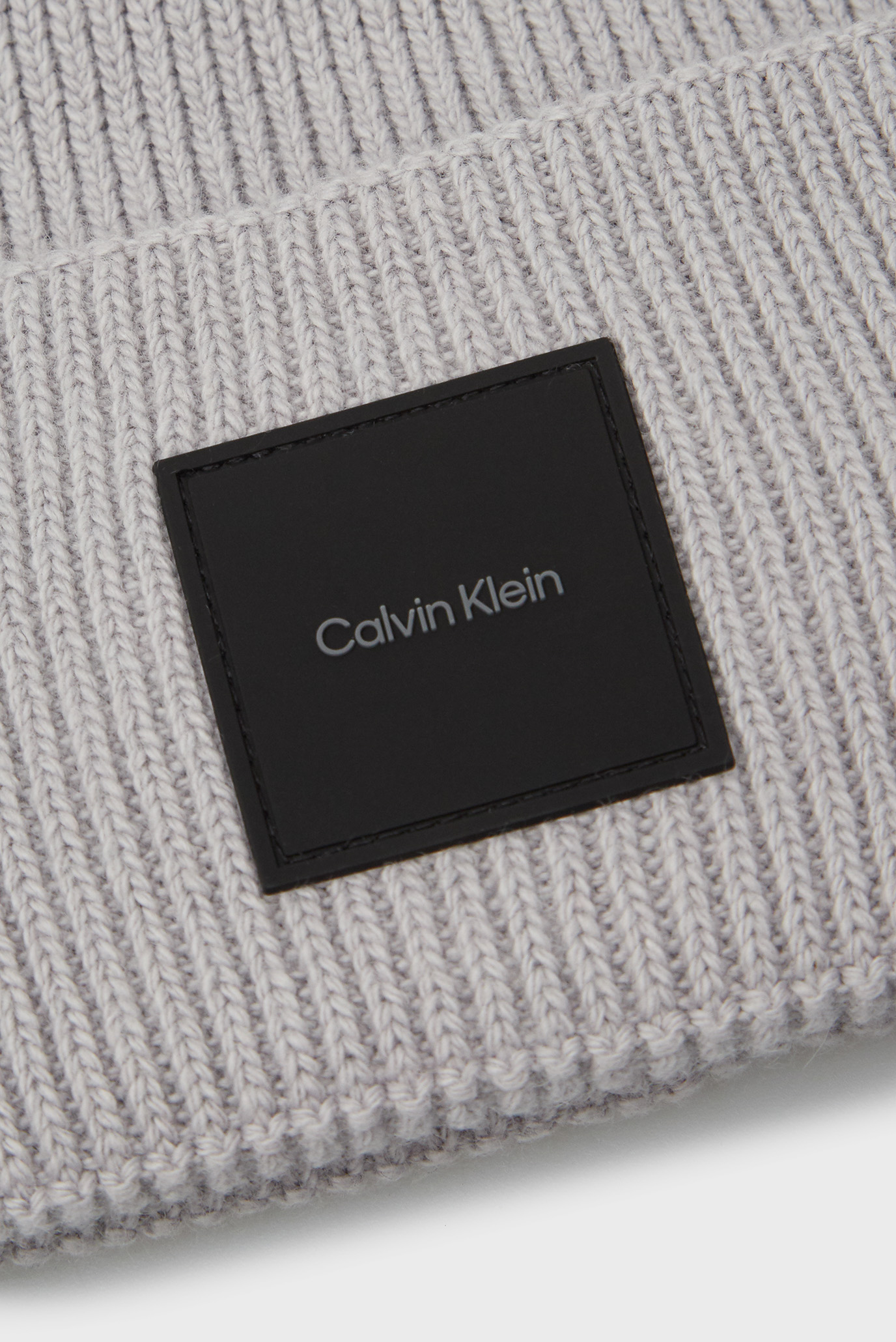 Shapka COTTON WOOL FINE RIB BEANIE 3