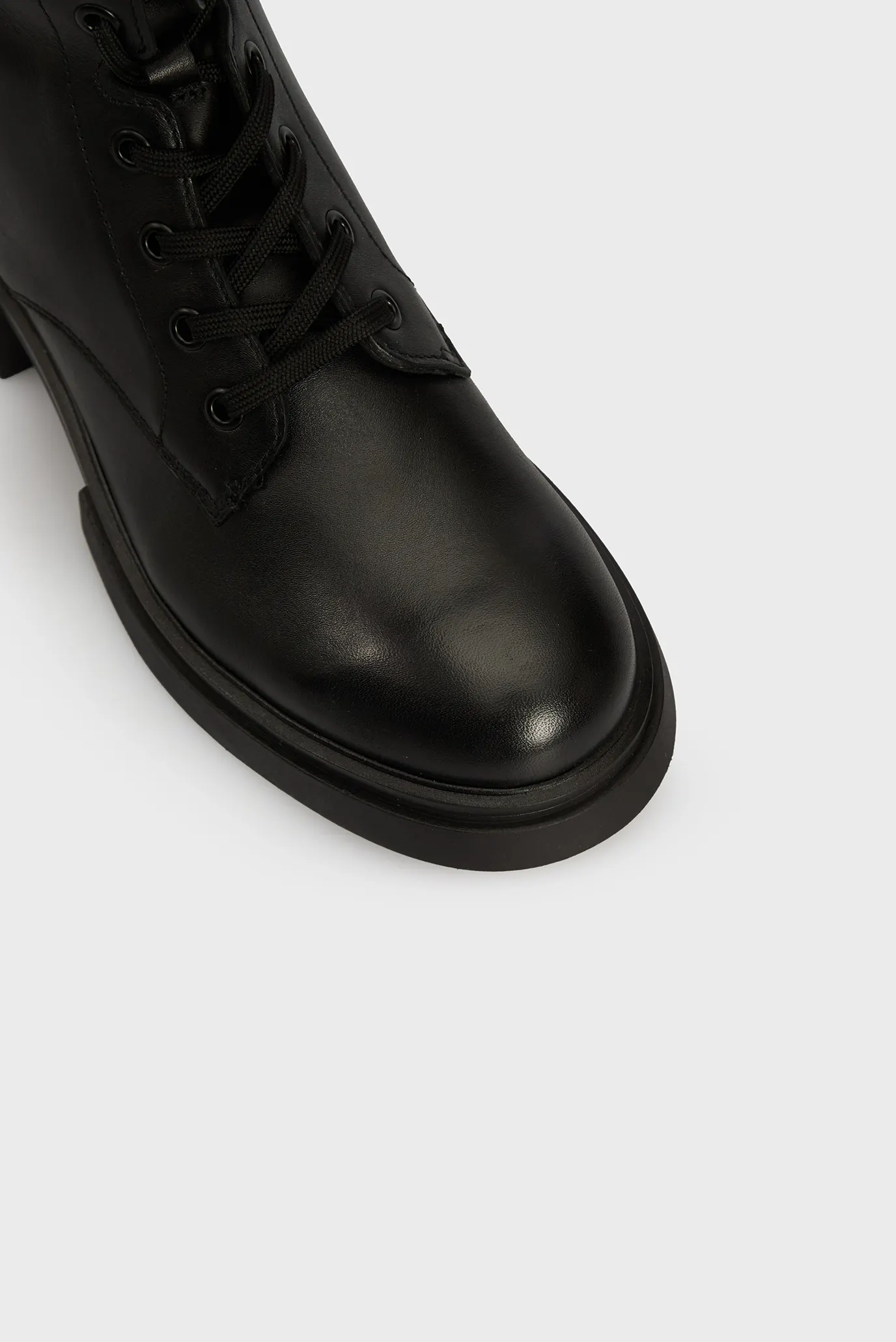 Ботинки LACE-UP BIKER LEATHER 4