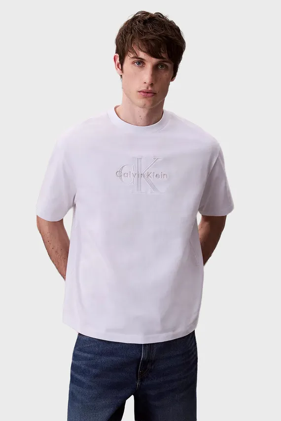 Футболка SS HERO MONOLOGO EMB 16S CREWNCK Calvin Klein Jeans