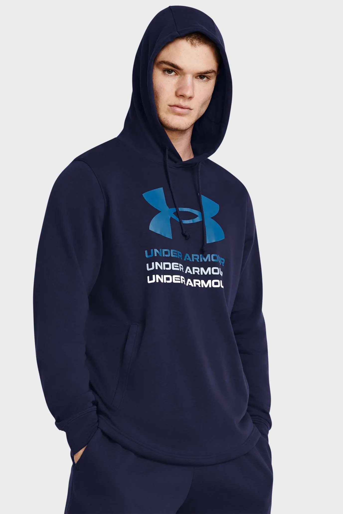Худи UA Rival Terry Graphic Hood 1