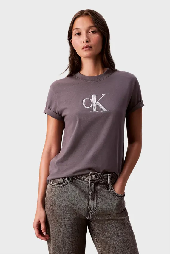 Футболка/SS SEQUIN CK GRAPHIC TEE Calvin Klein Jeans