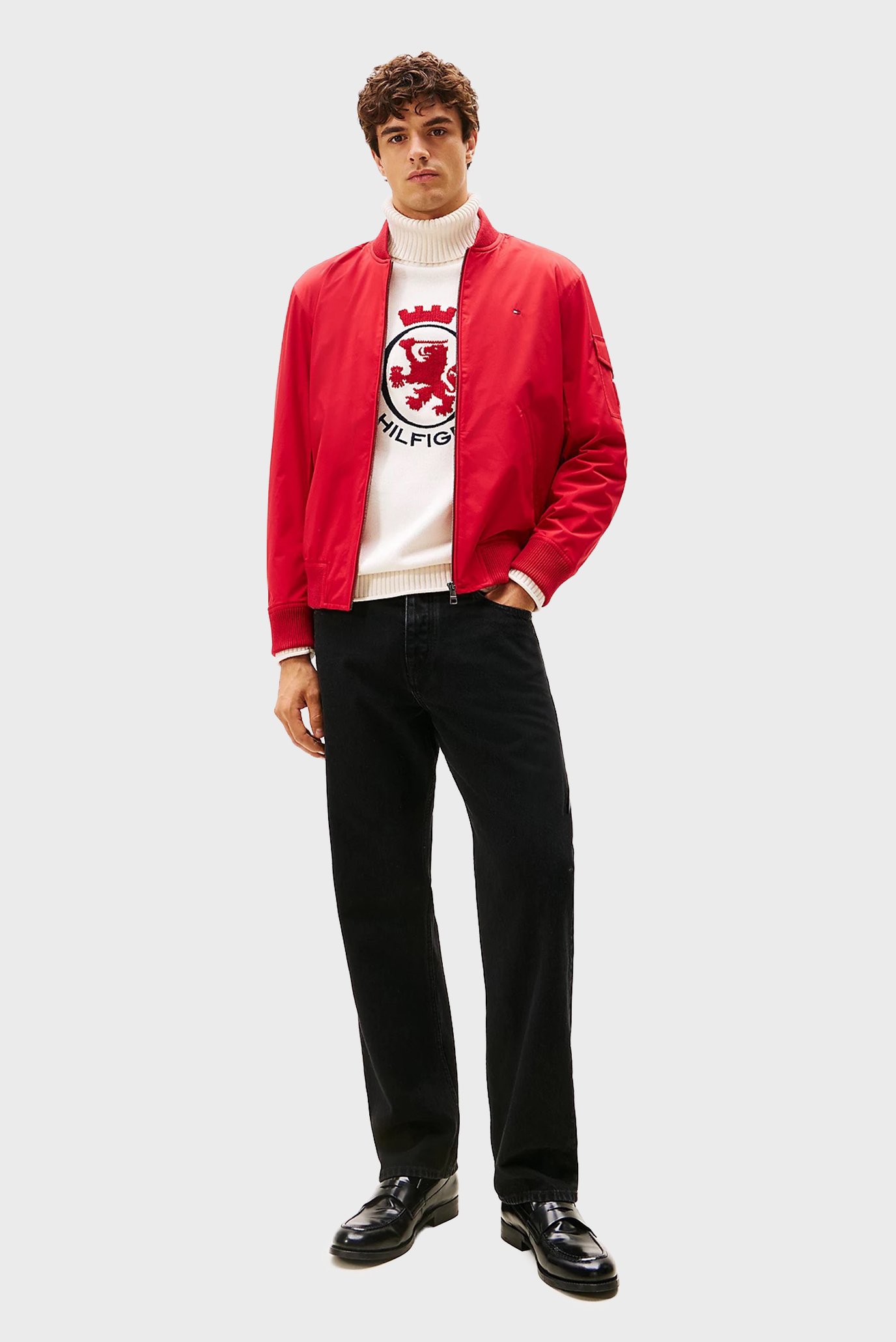 Jins shim RELAXED RIVER RGD BONA BLACK 1