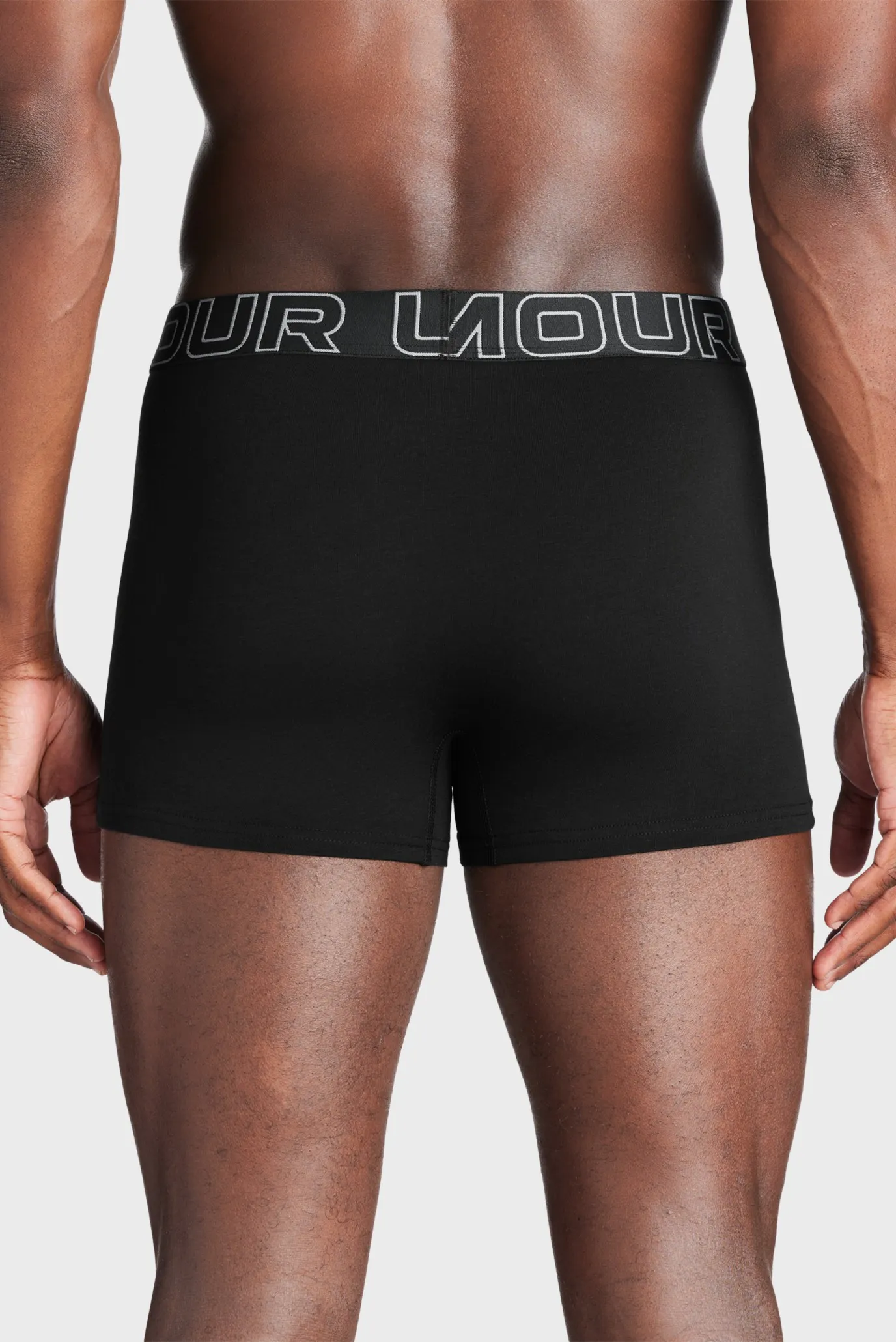 Trusik Underwear Boxers UA PERFORMANCE COTTON - SOLID 3 3PK 3