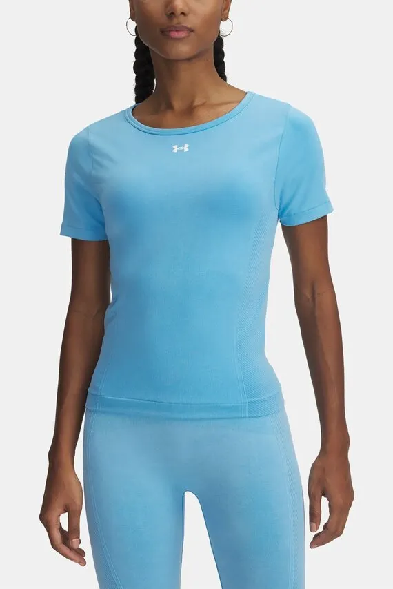 Футболка Vanish Seamless Washed SS-BLU Under Armour