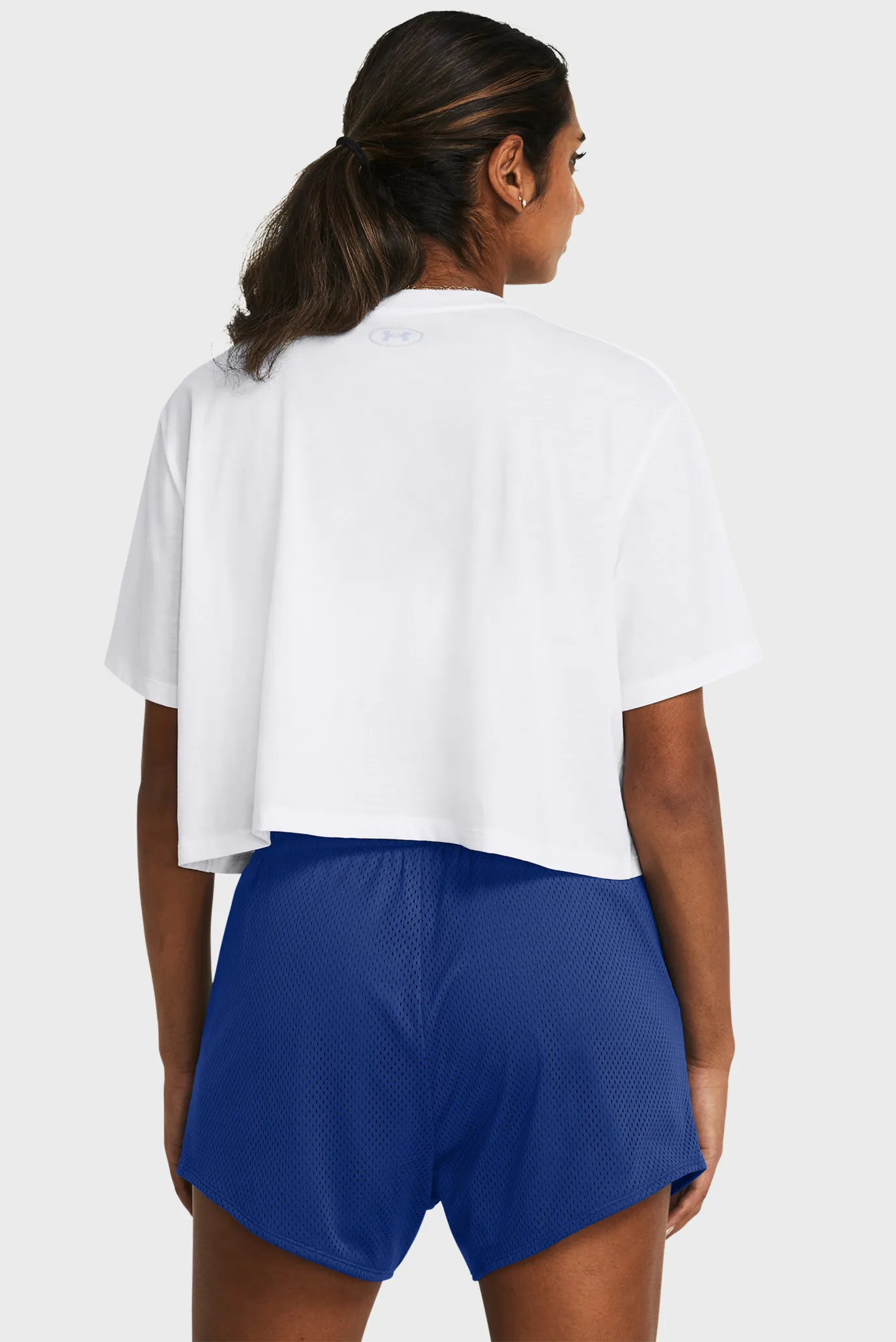 Футболка UA W BOXY CROP BRANDED SS 2