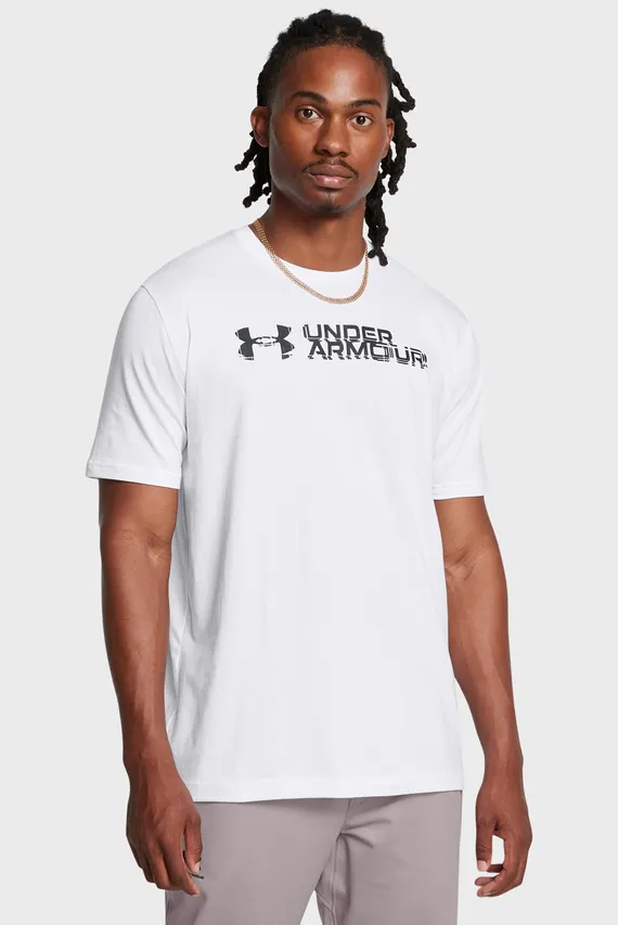 Футболка UA M SLICED WORDMARK 60 40S SS Under Armour