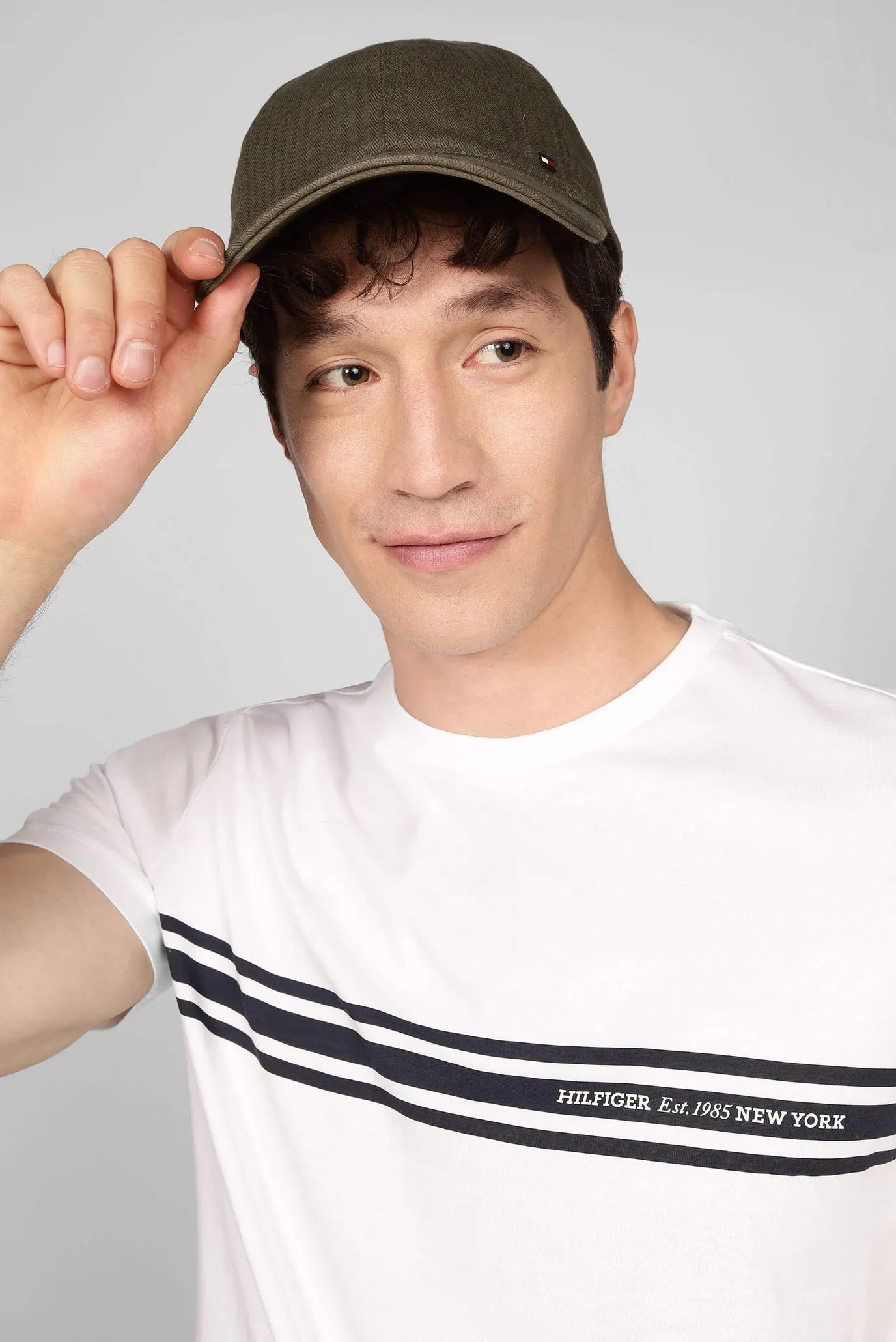 Kepka TH CORP HERRINGBONE 6 PANEL CAP 3