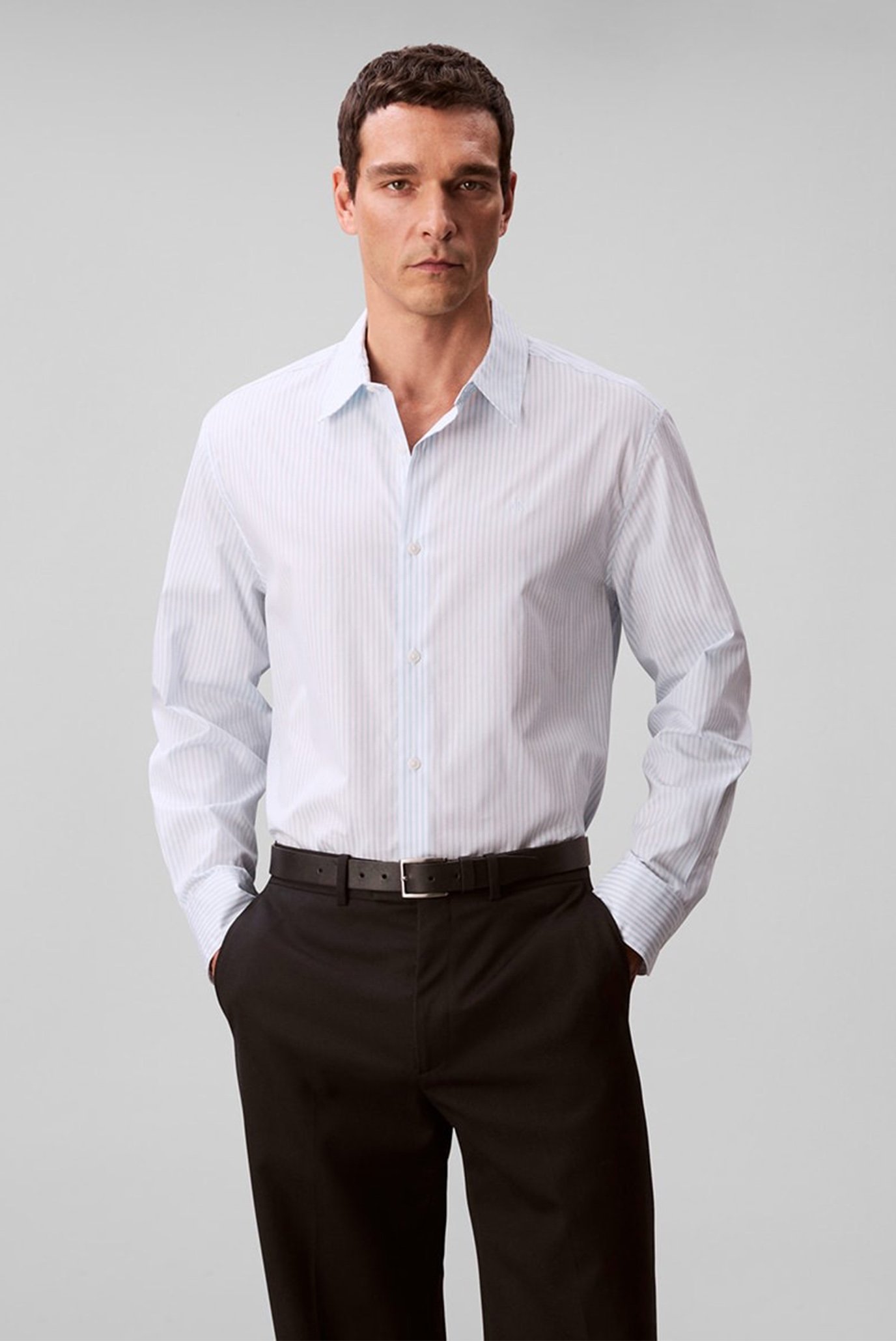 Ko'ylak LS STRIPE DOBBY RELAXED SHIRT 1