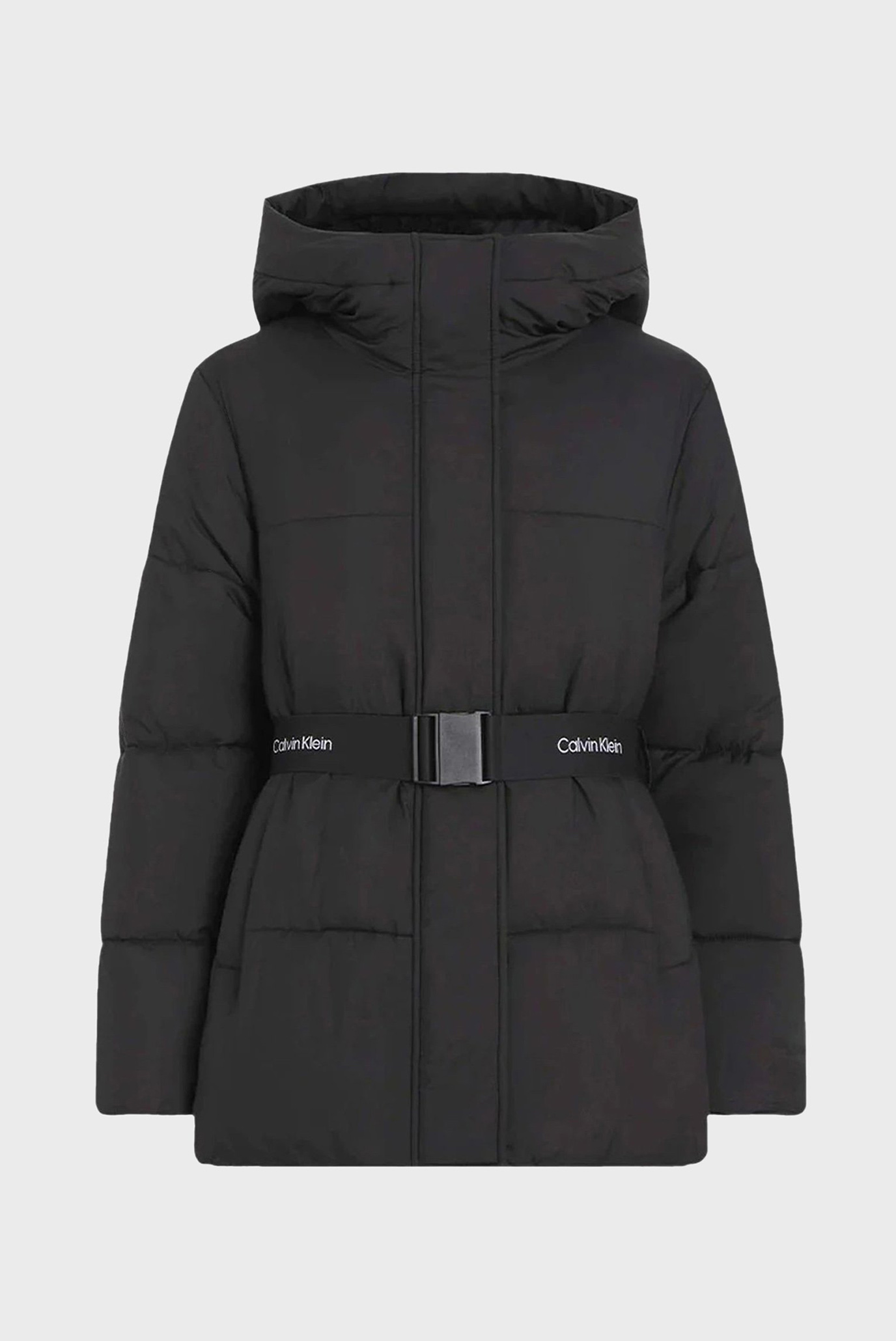 Qishki kurtka LOGO BELT SHORT PUFFERCalvin Klein Jeans Qishki kurtka LOGO BELT SHORT PUFFER 1