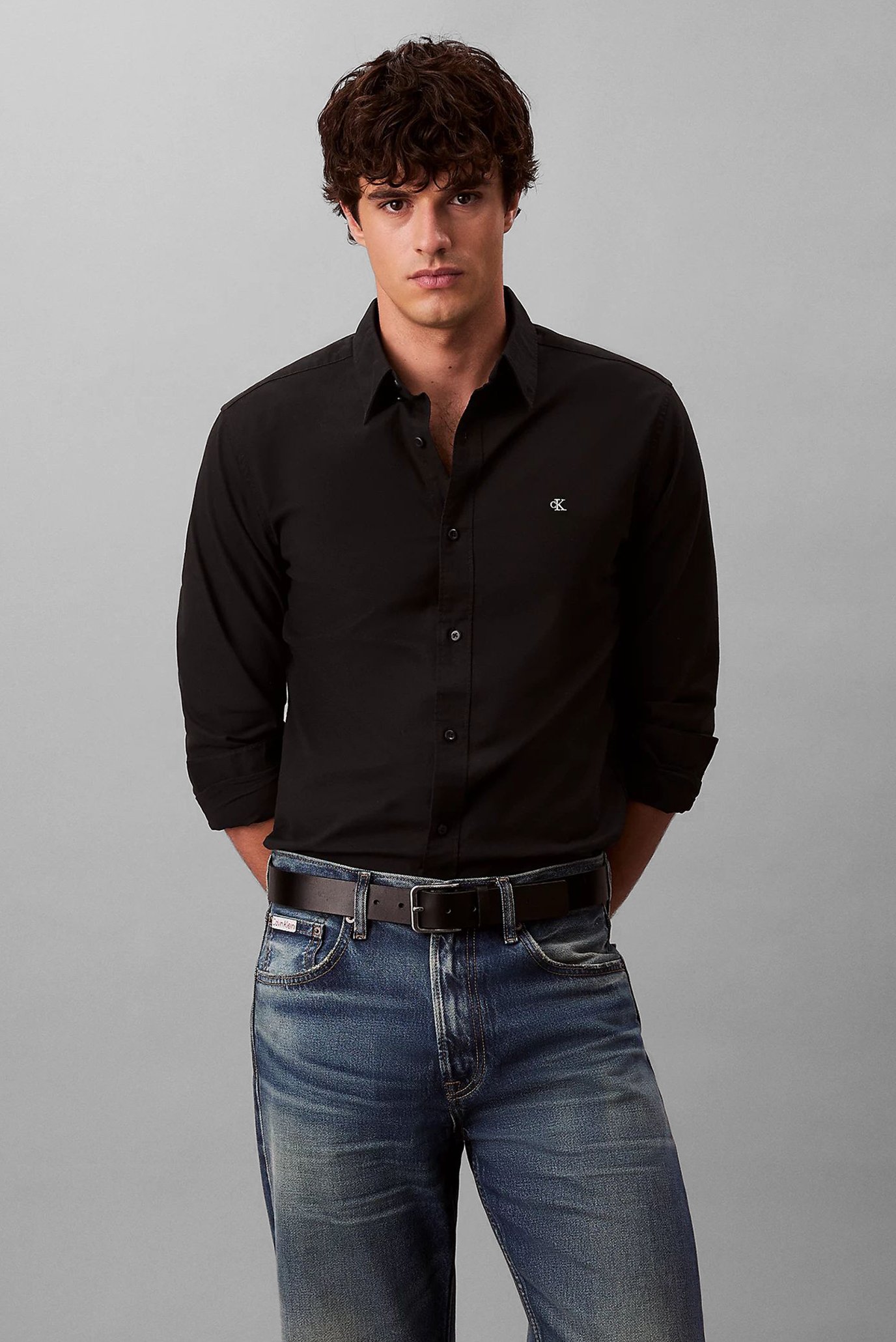 Ko'ylak LS SOLID OXFORD CLASSIC SHIRTCalvin Klein Jeans Ko'ylak LS SOLID OXFORD CLASSIC SHIRT 1
