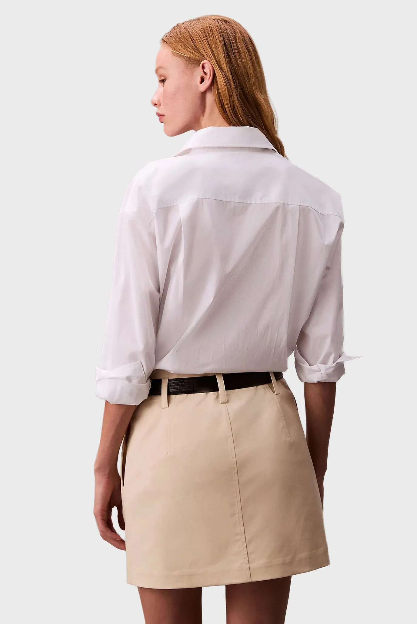 Yubka COTTON CHINO MINI SKIRT 4
