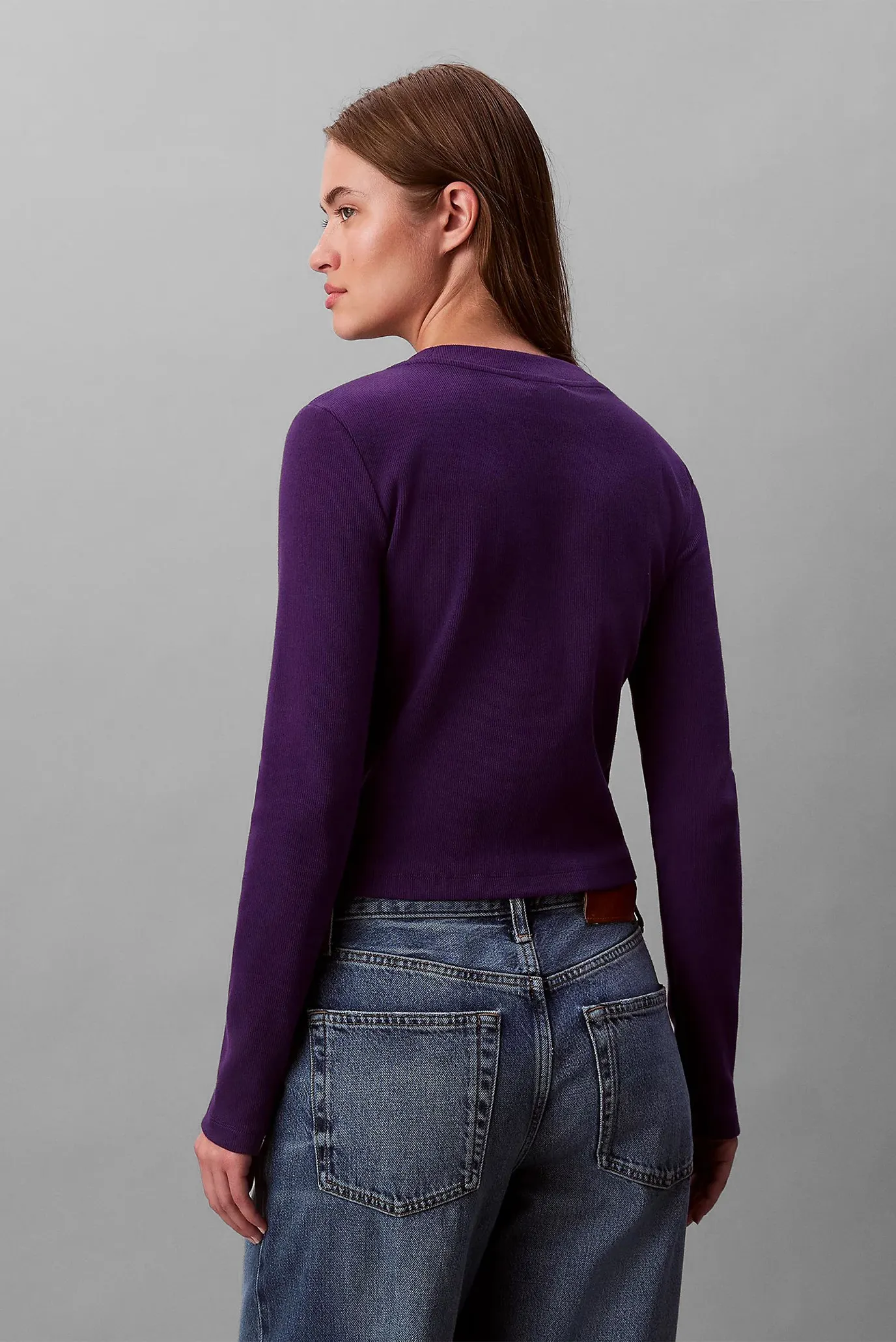 Лонгслив A- LS MONOGRAM BABY TEE 3