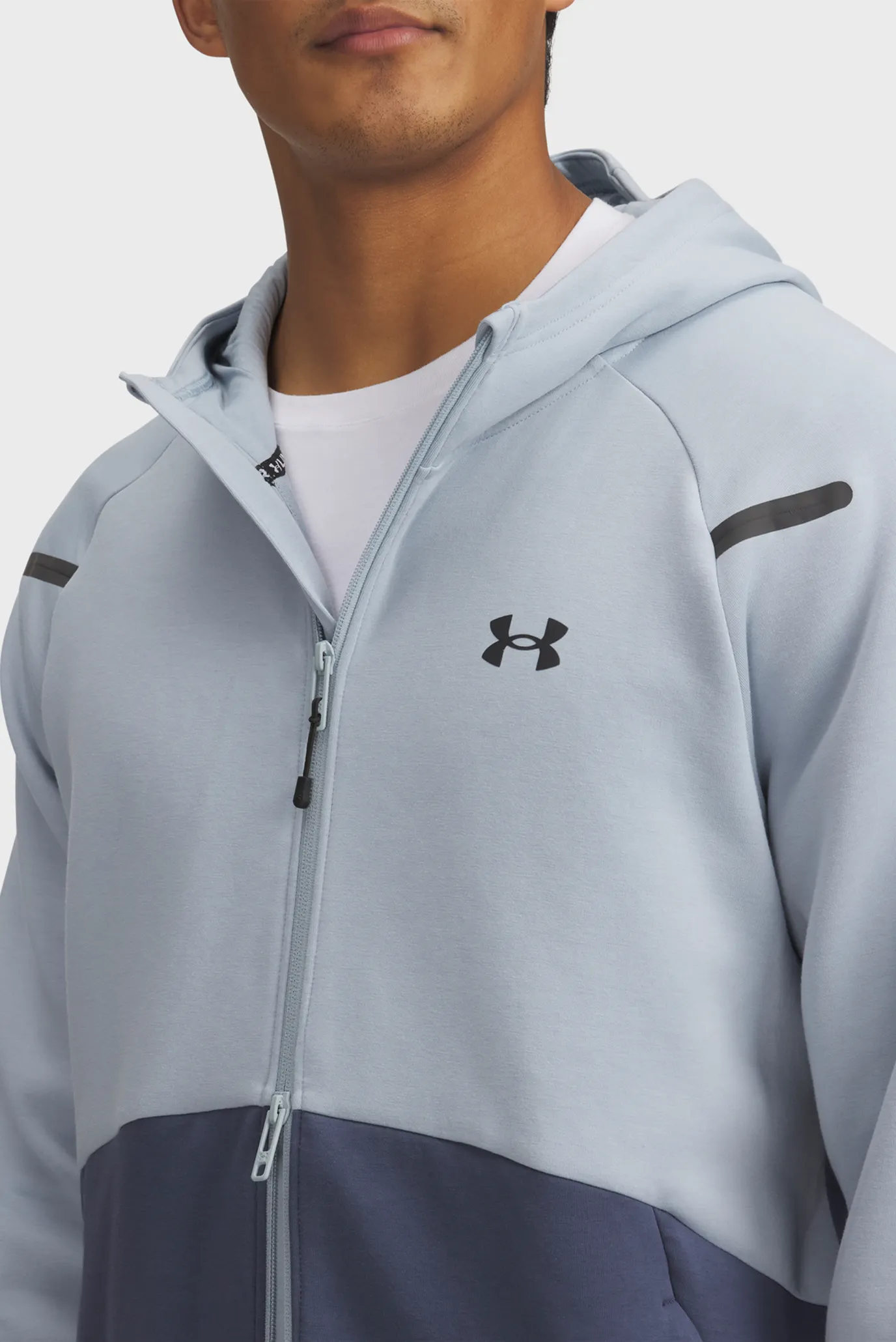 Jemper UA Unstoppable Flc FZ HD EU-BLU 2