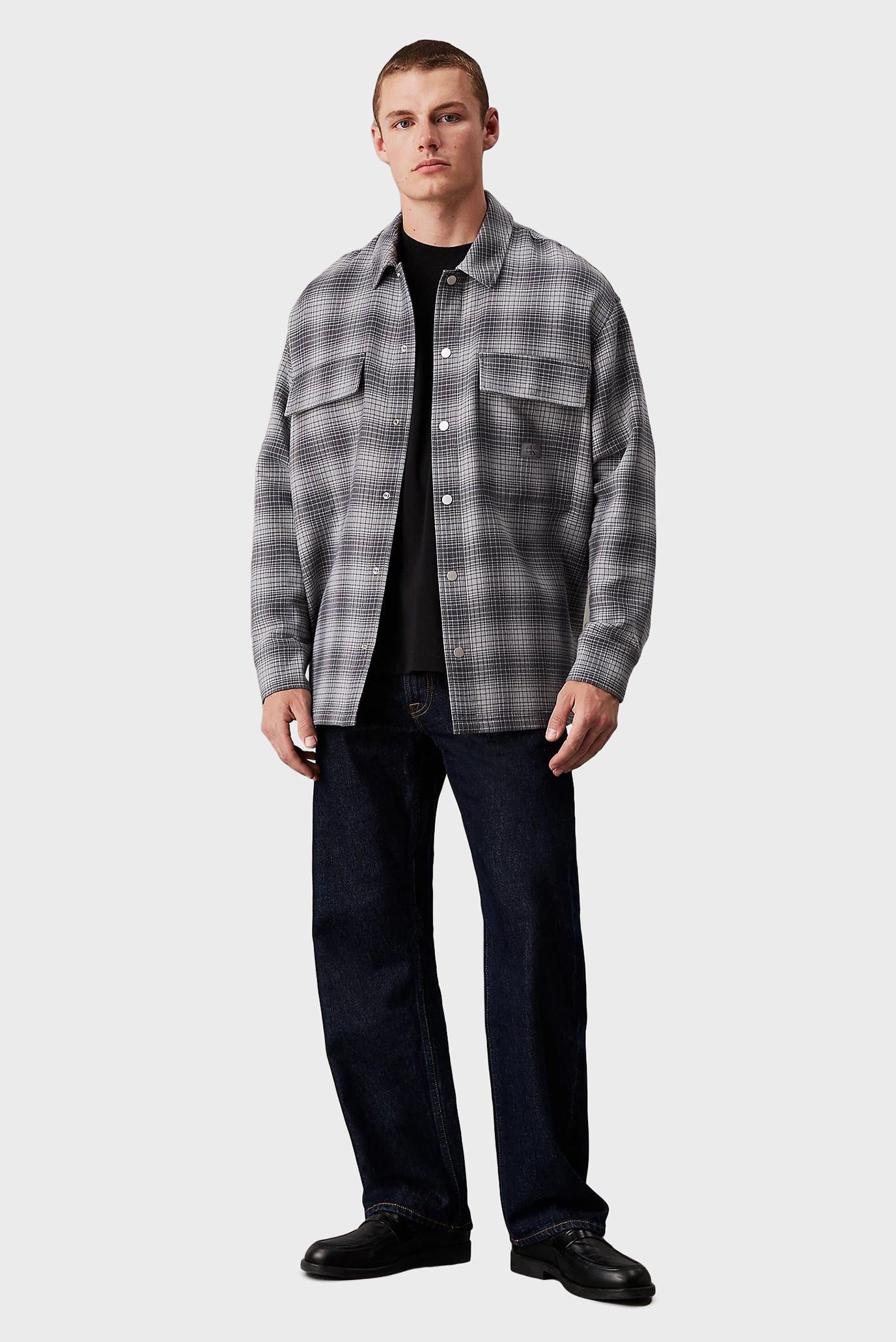 Ko'ylak CHECK OVERSHIRTCalvin Klein Jeans Ko'ylak CHECK OVERSHIRT 4