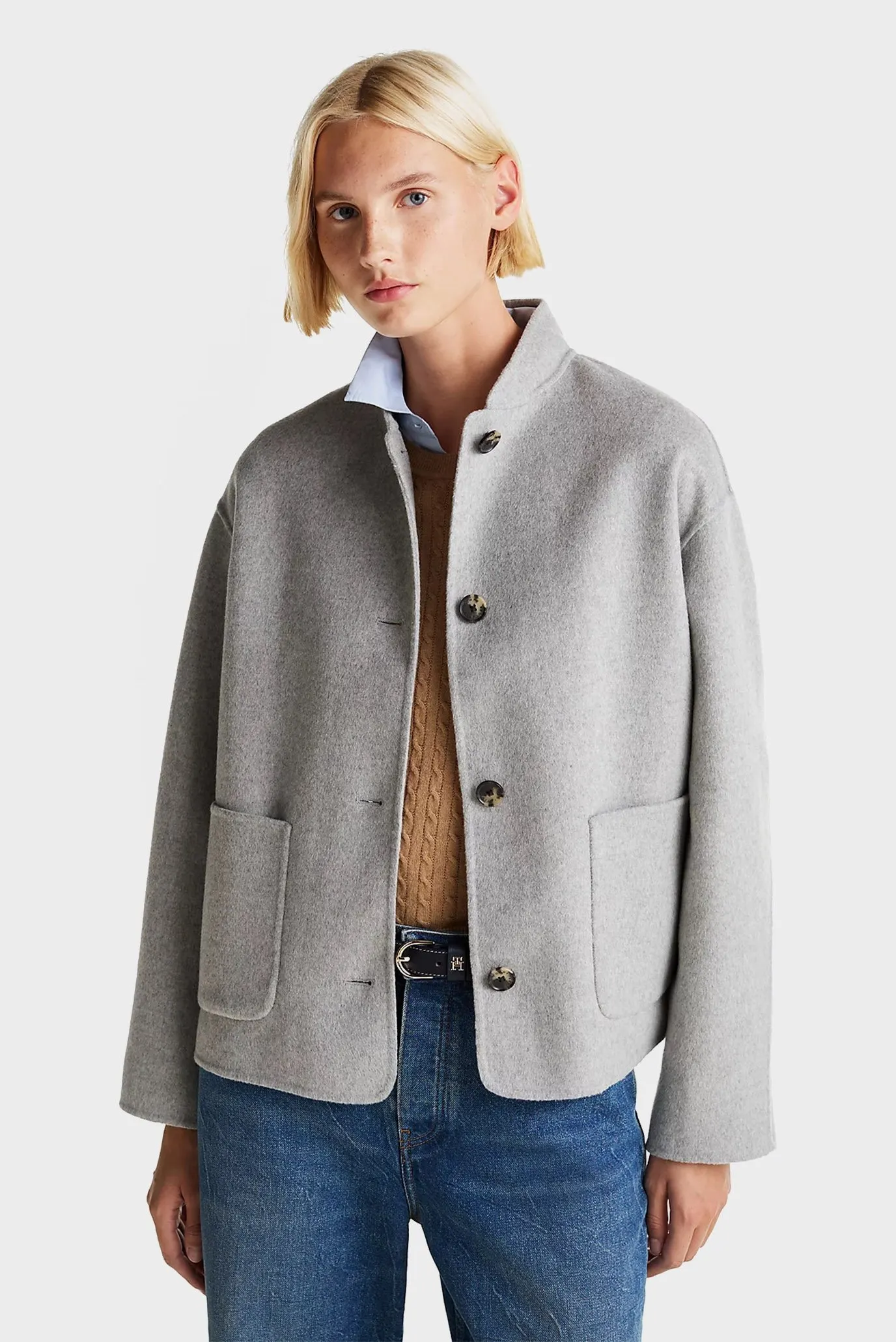 Куртка демисезонная/DF WOOL BOMBER JACKET 1