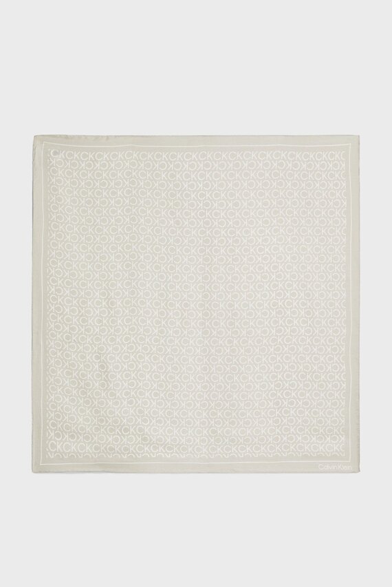 Sharf SILK MONOGRAM BANDANA 70X70 Calvin Klein Sharf SILK MONOGRAM BANDANA 70X70 Calvin Klein