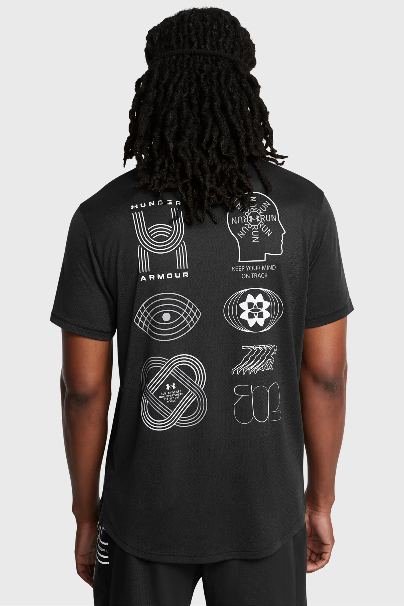 Futbolka UA RUN ANYWHERE TEE 2