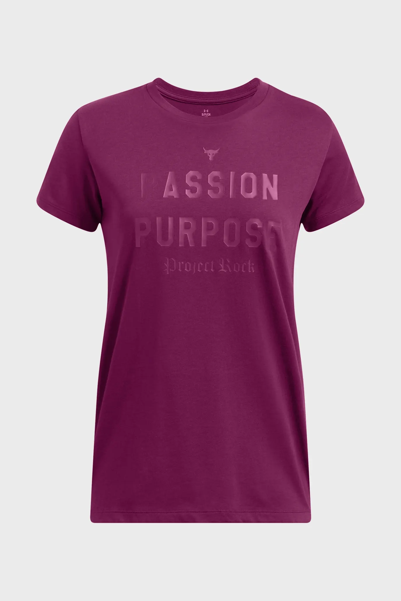Футболка UA Pjt Rck W HWT Passion SS 3