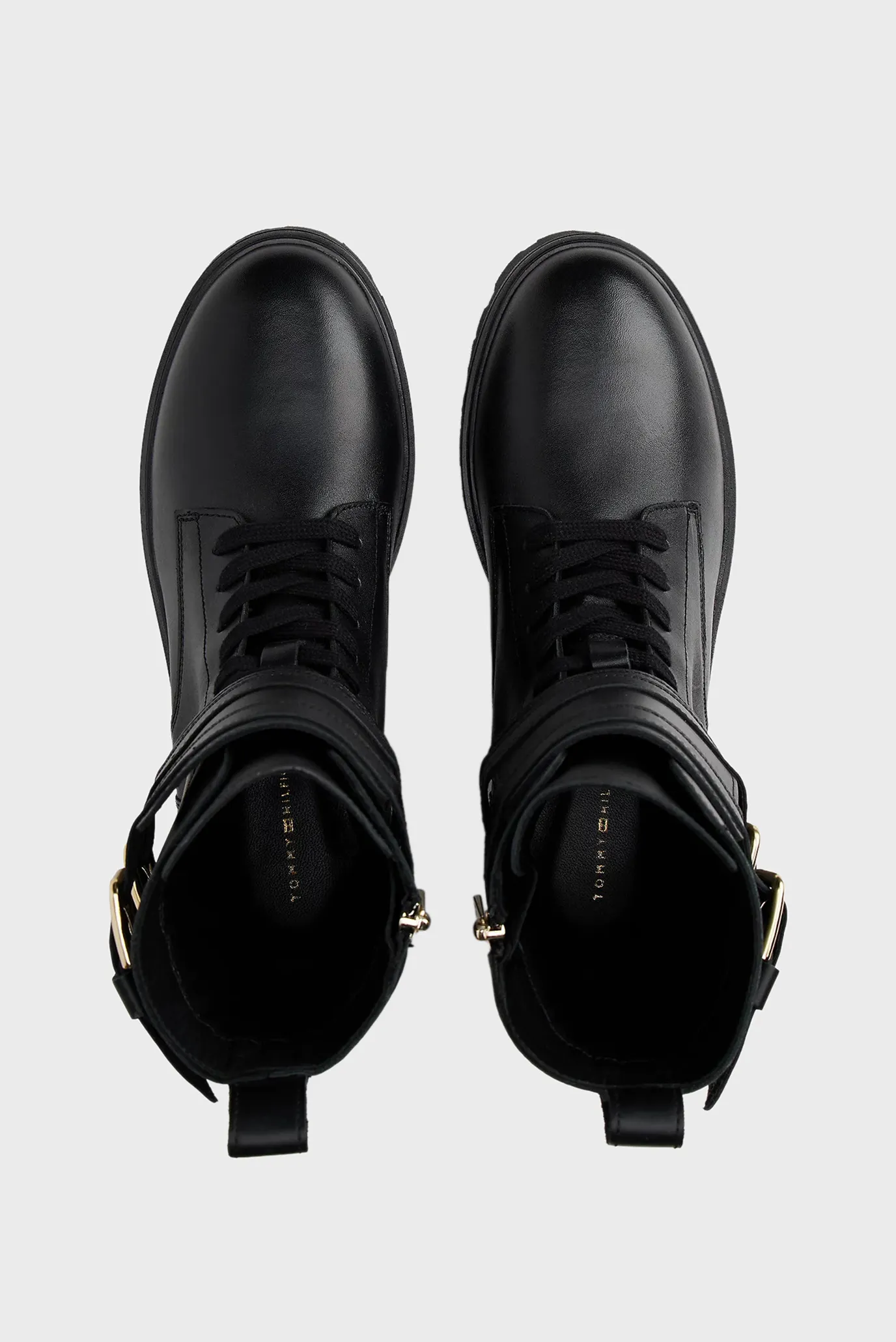 Etiklar TOMMY HILFIGER LTHR BIKER LACEUP 4