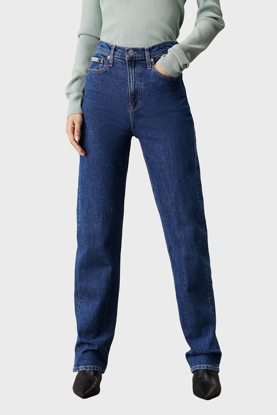 Джинсы HIGH RISE STRAIGHT Calvin Klein Jeans Джинсы HIGH RISE STRAIGHT Calvin Klein Jeans