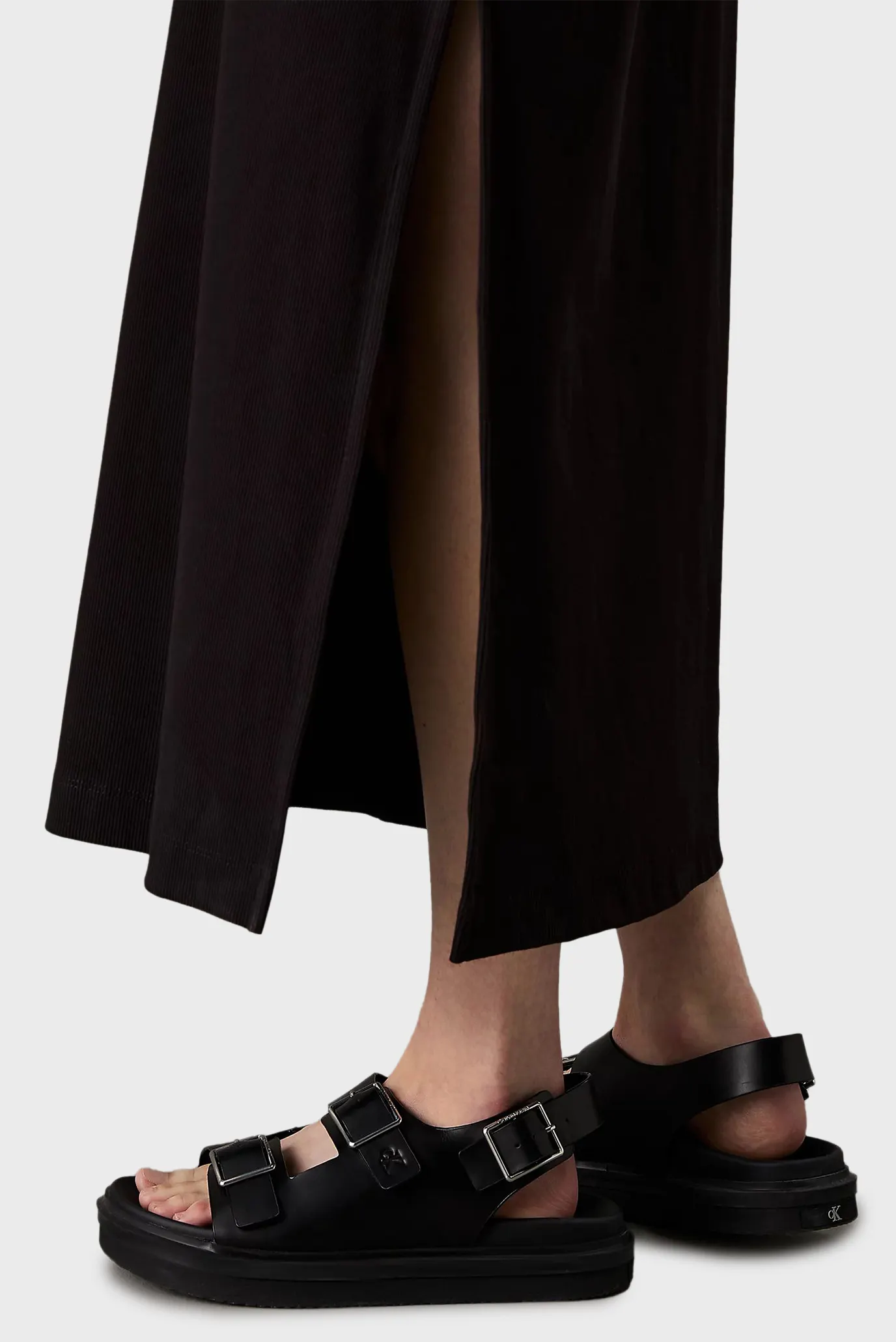 Koʻylak MONOLOGO LONG RIB TEE DRESS 5