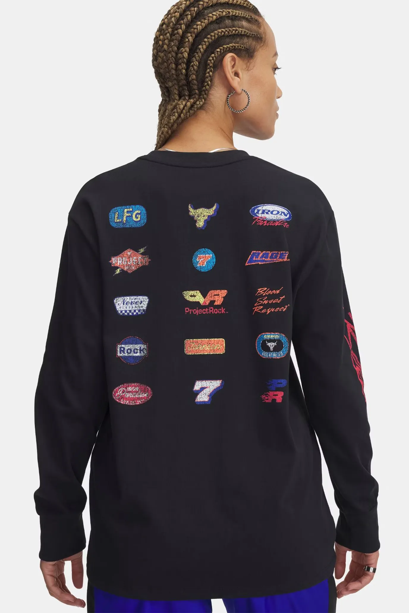 Futbolka Pjt Rck W LS Campus T Q1-BLK 3