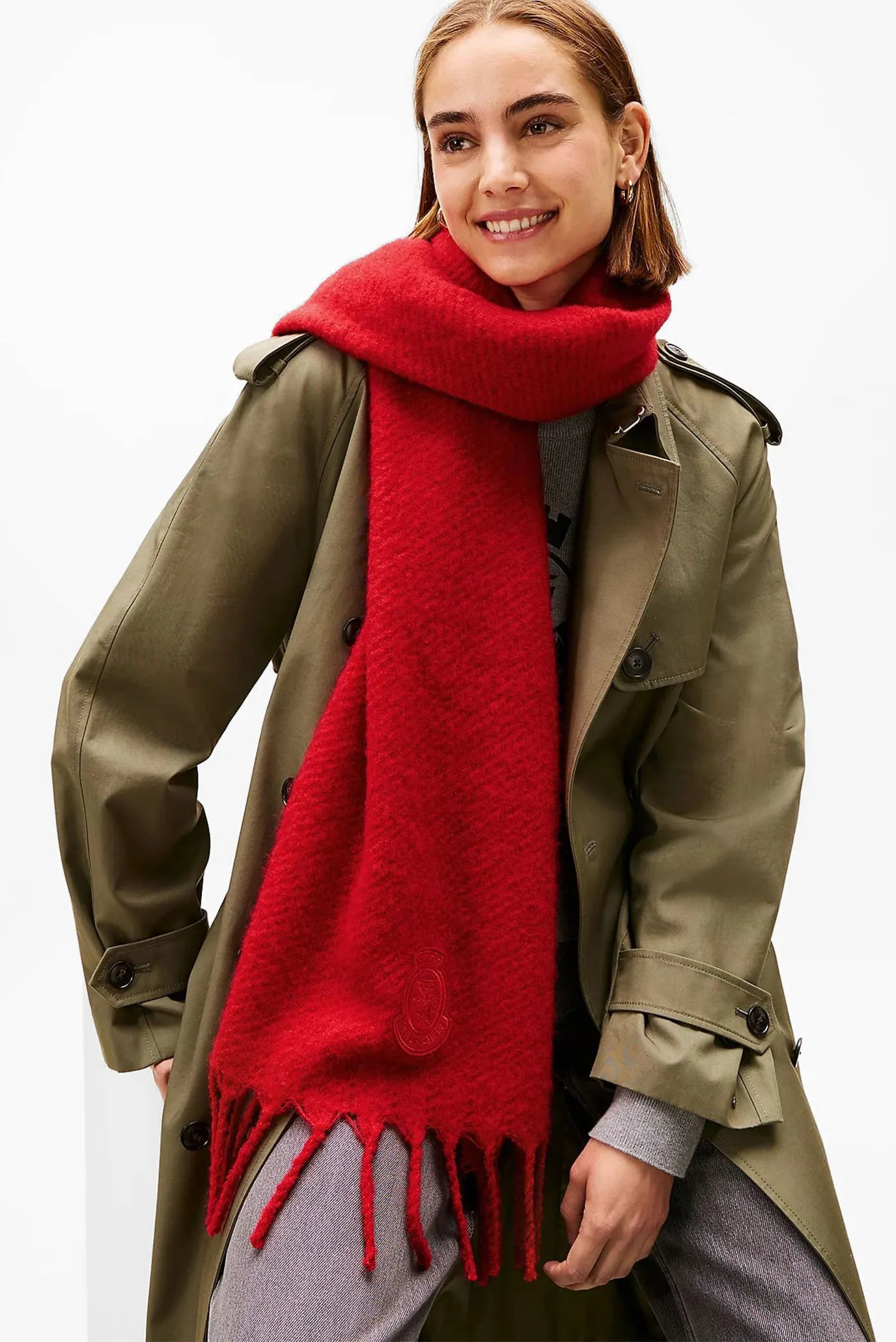 Шарф TH CREST FLUFFY SCARF 2