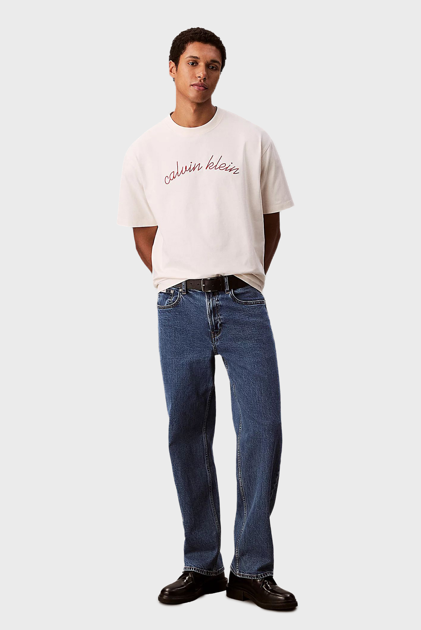 Futbolka SS CENTER CHAIN STITCH 16S RLXDCalvin Klein Jeans Futbolka SS CENTER CHAIN STITCH 16S RLXD 2