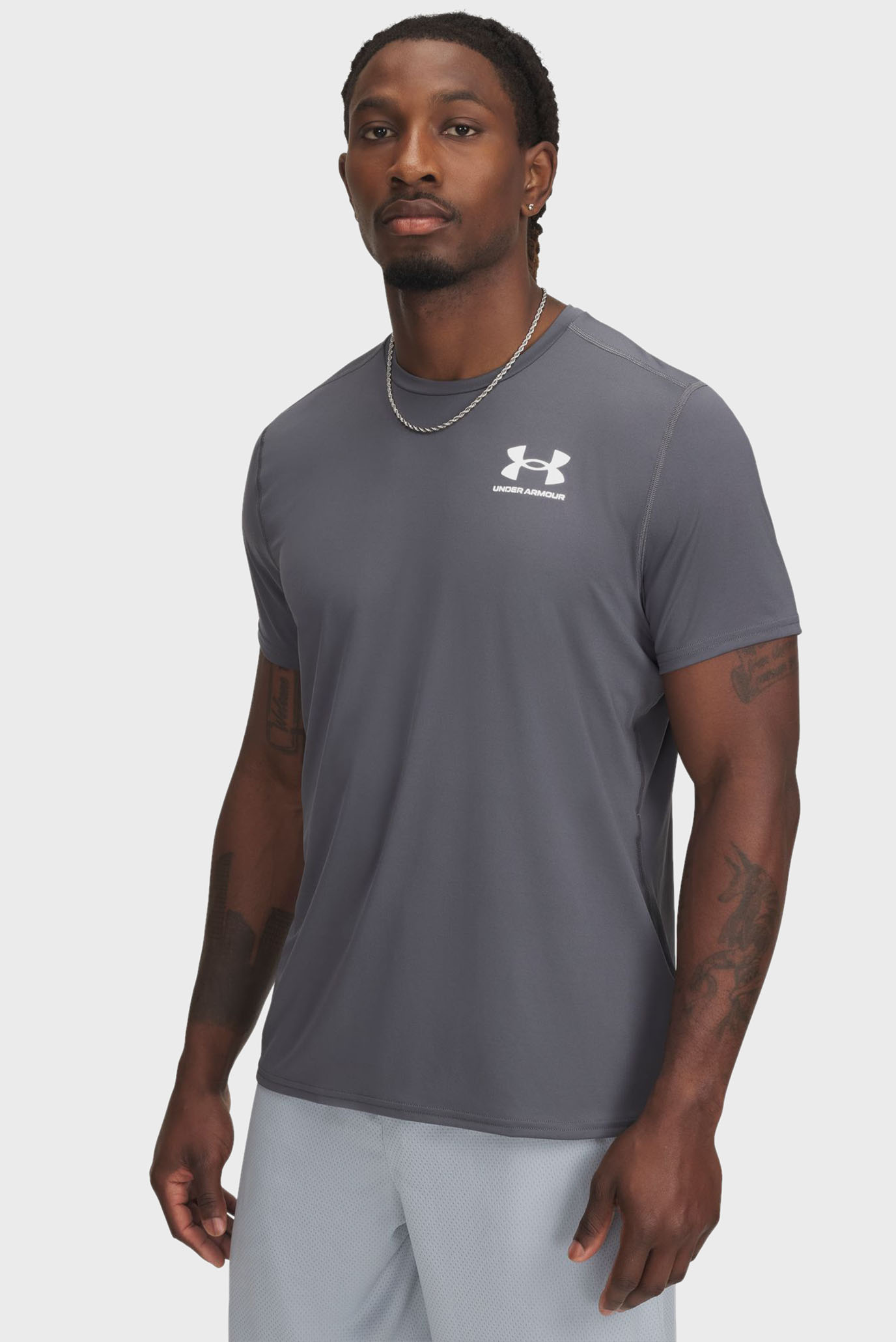 Футболка UA Heatgear Fitted SS 1