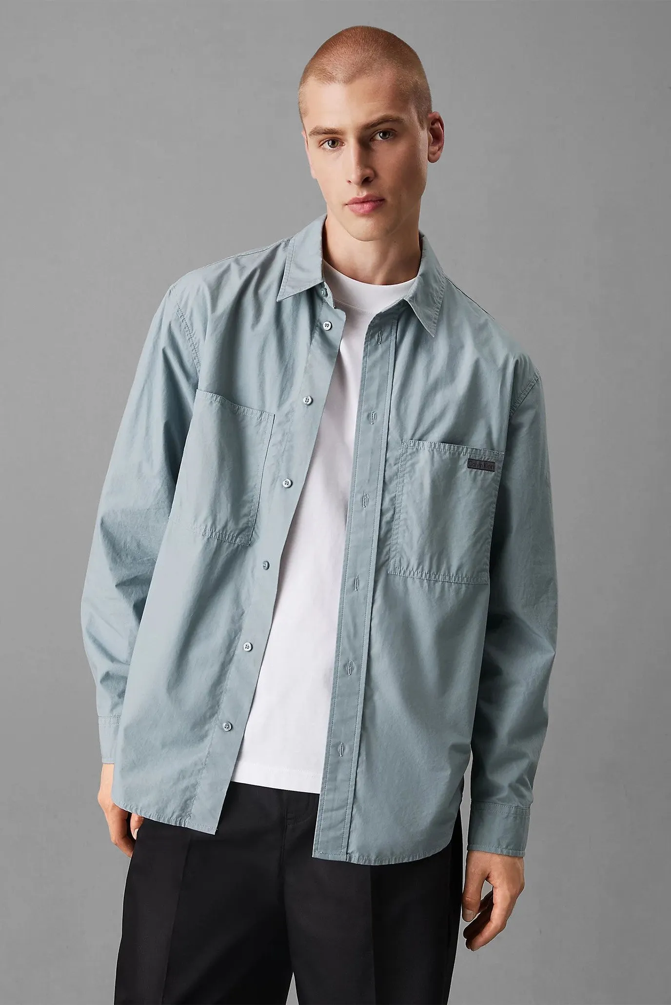 Рубашка COTTON POPLIN RELAXED SHIRT 1