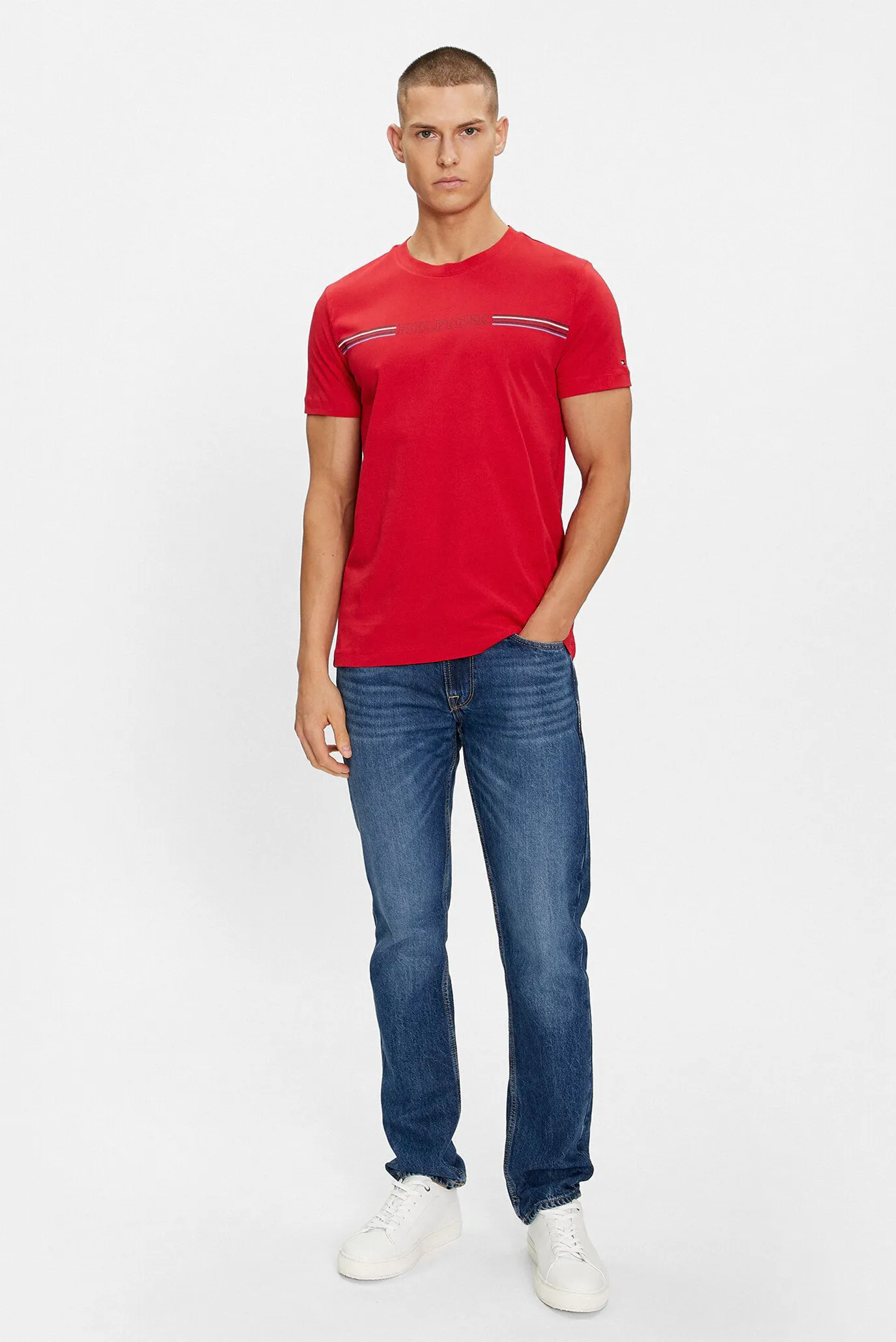 Futbolka STRIPE CHEST TEE 2