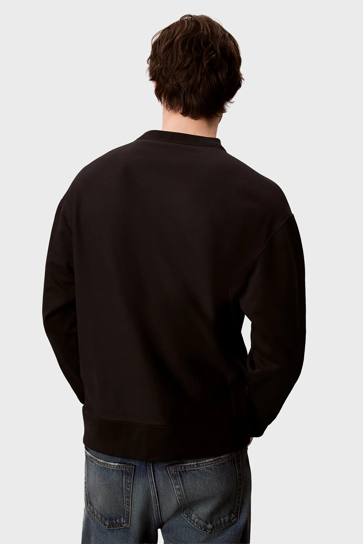 Свитшот/LS PREMIUM TERRY MONOLOGO CN SWT 4