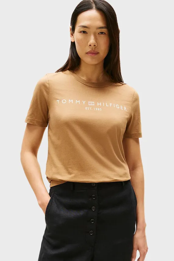 Футболка/REG CORP LOGO C-NK SS Tommy Hilfiger