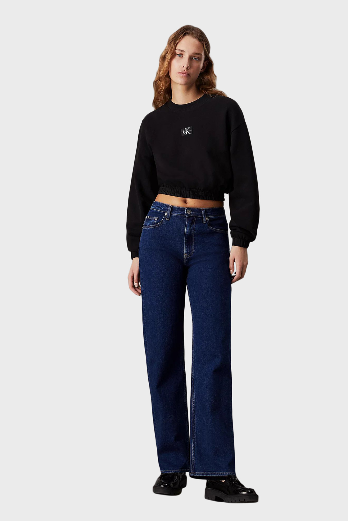 Свитшот WOVEN LABEL CREW NECKCalvin Klein Jeans Свитшот WOVEN LABEL CREW NECK 3