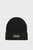Shapka PATCH CHUNKY RIB COTTON BEANIE