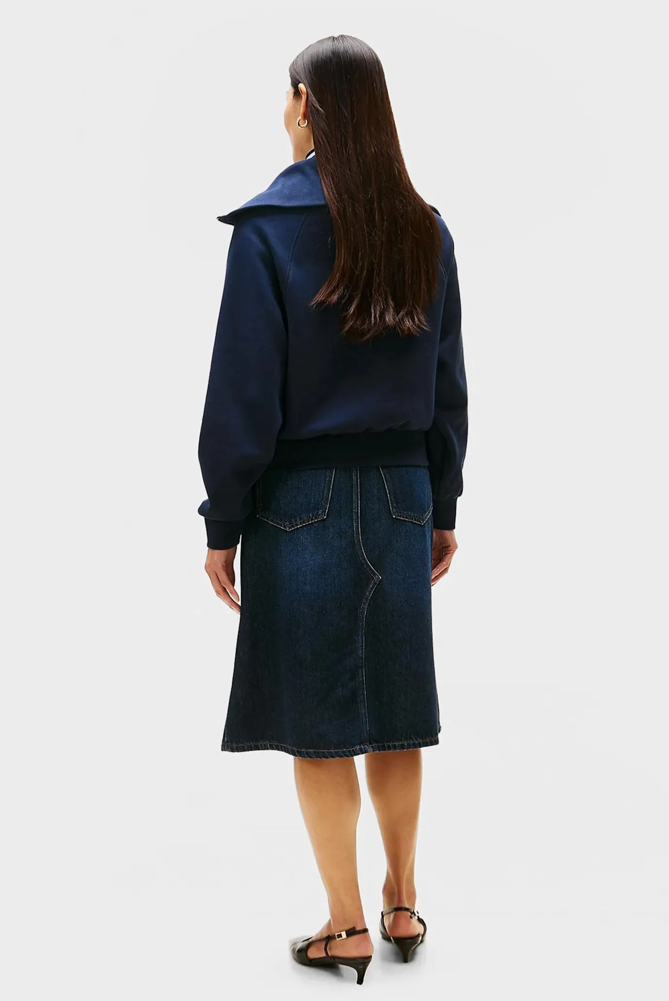 Реглан CLASSIC SCRIPT FLEECE HALF-ZIP 3